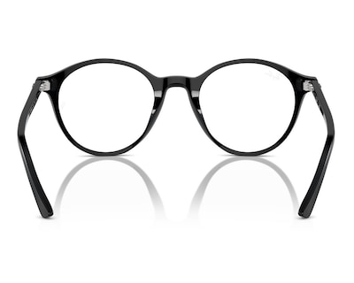 Foto 3 | Armazón Oftálmico Unisex Ray Ban-Redondo Negro