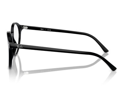 Foto 4 | Armazón Oftálmico Unisex Ray Ban-Redondo Negro