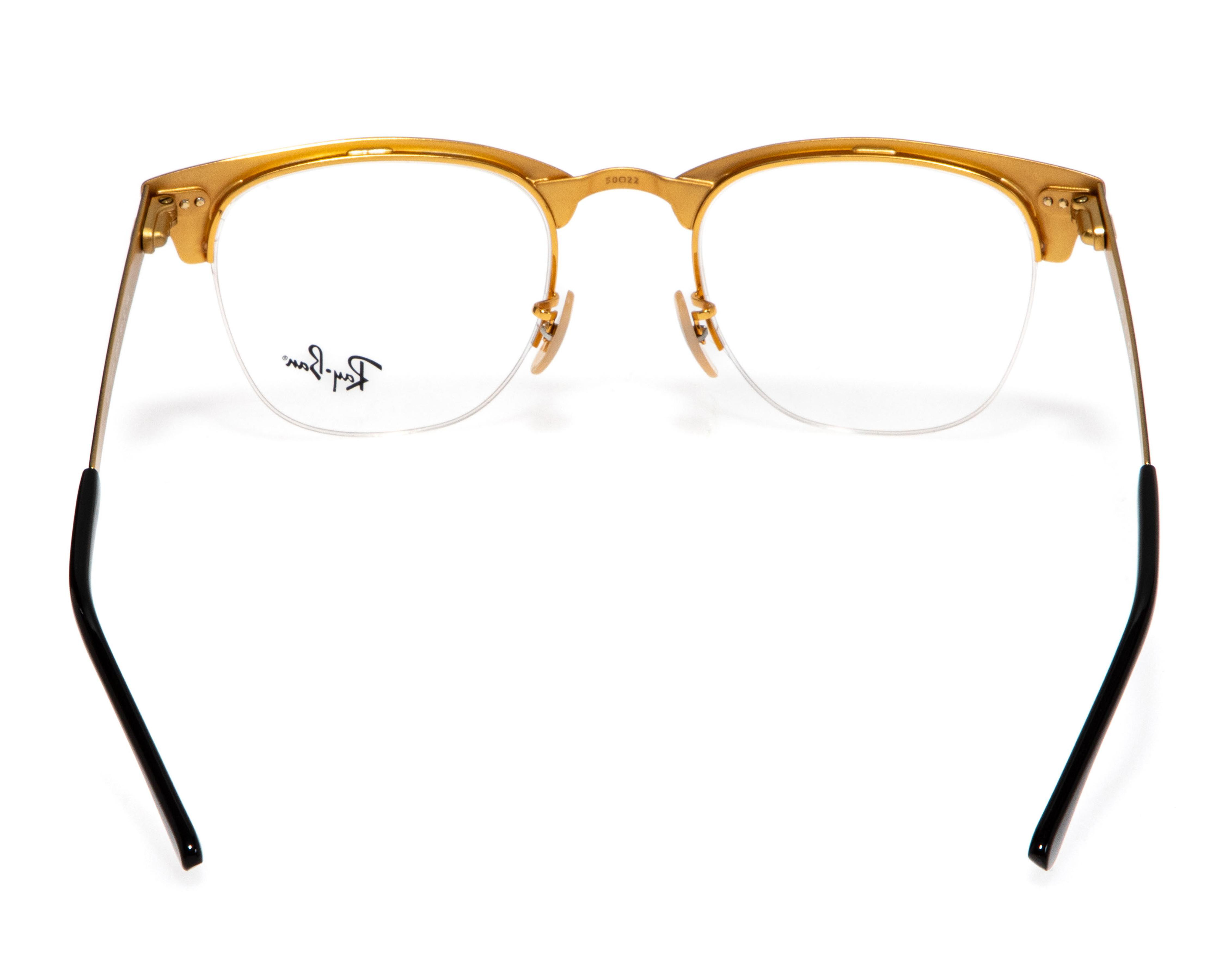 Foto 4 pulgar | Armazón Oftálmico para Hombre Ray-Ban Cuadrado Negro