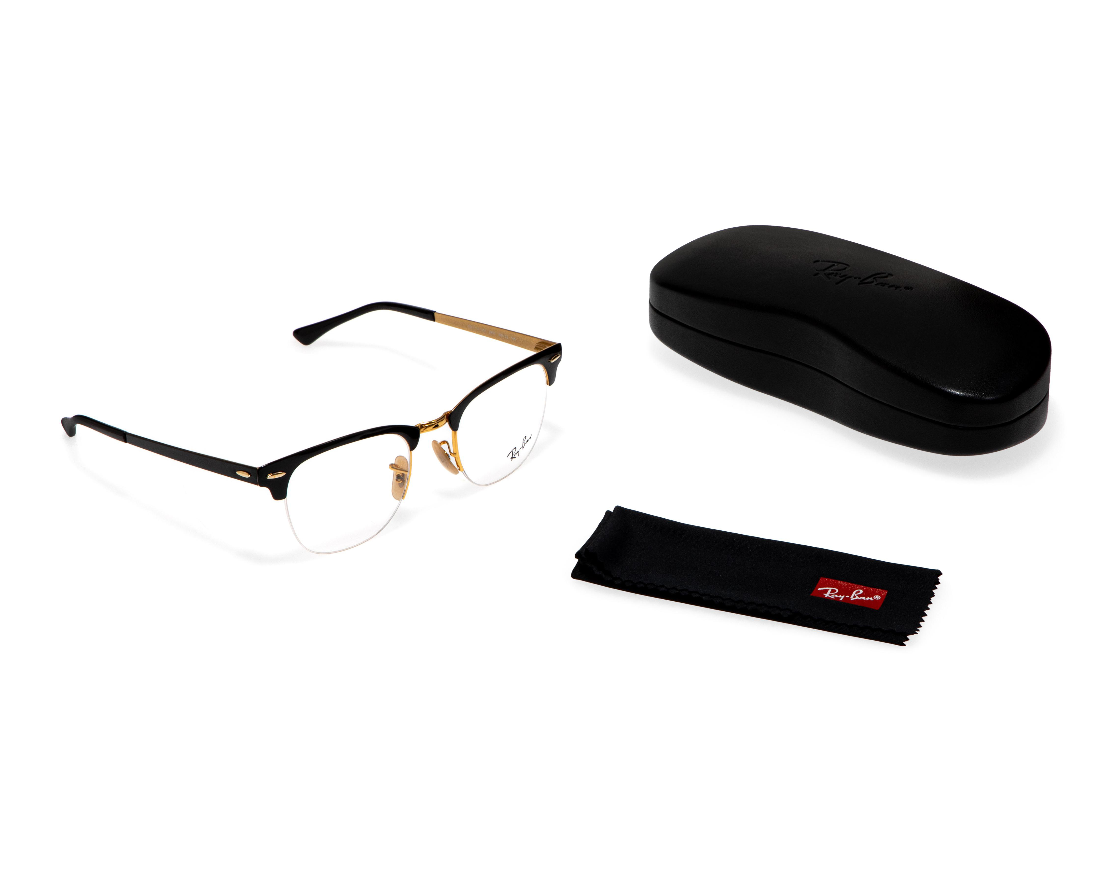 Foto 6 pulgar | Armazón Oftálmico para Hombre Ray-Ban Cuadrado Negro