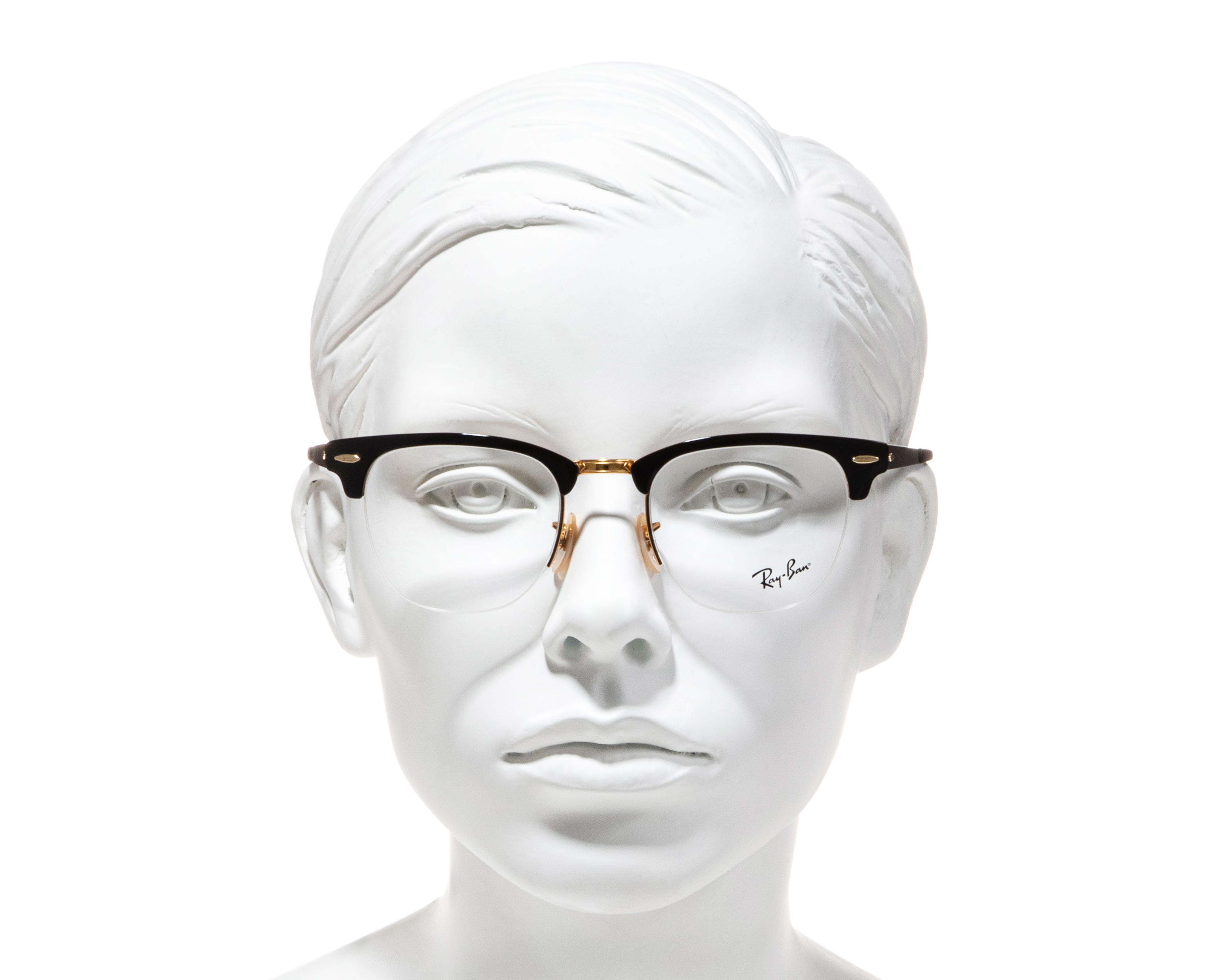 Foto 7 pulgar | Armazón Oftálmico para Hombre Ray-Ban Cuadrado Negro