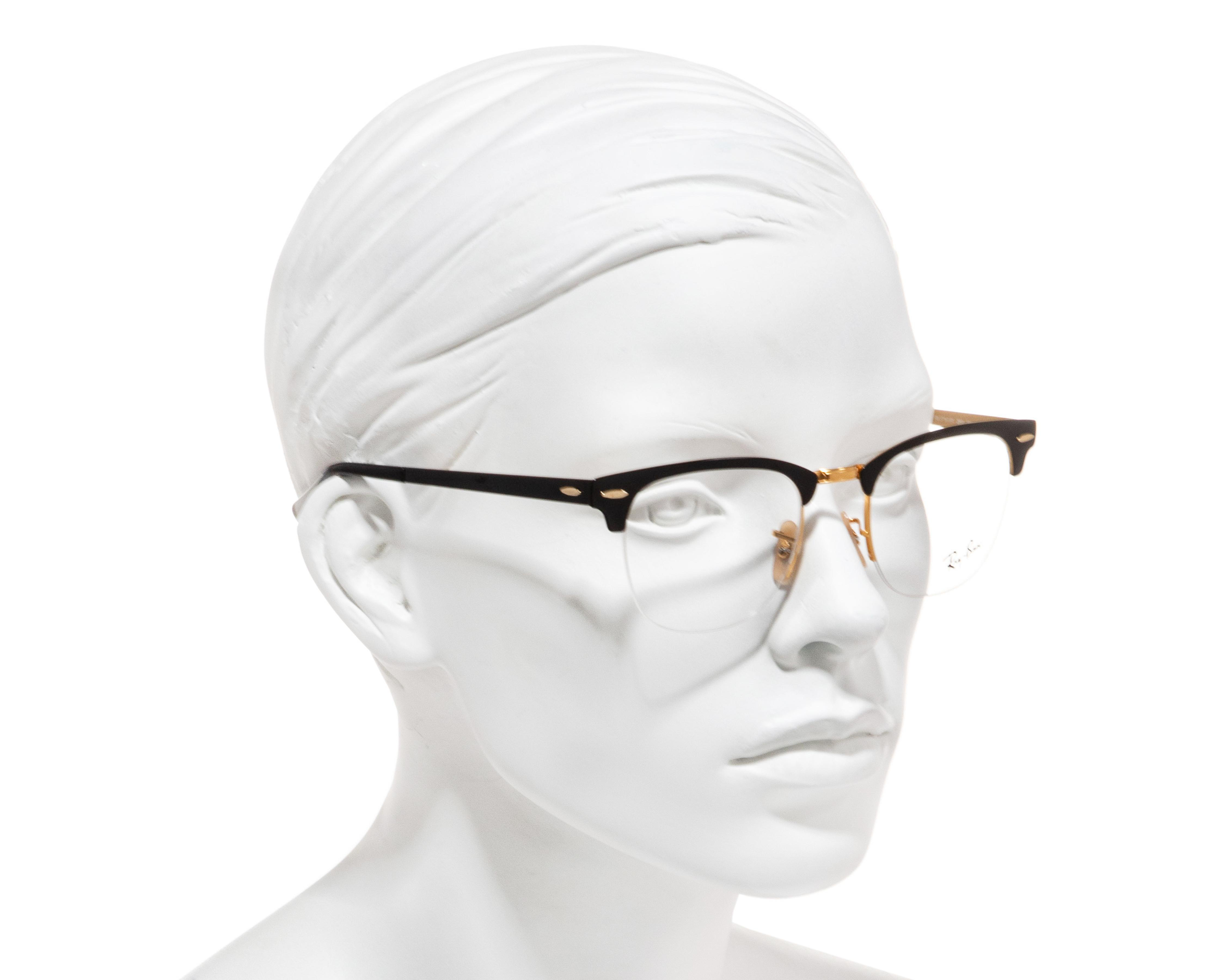 Foto 8 pulgar | Armazón Oftálmico para Hombre Ray-Ban Cuadrado Negro