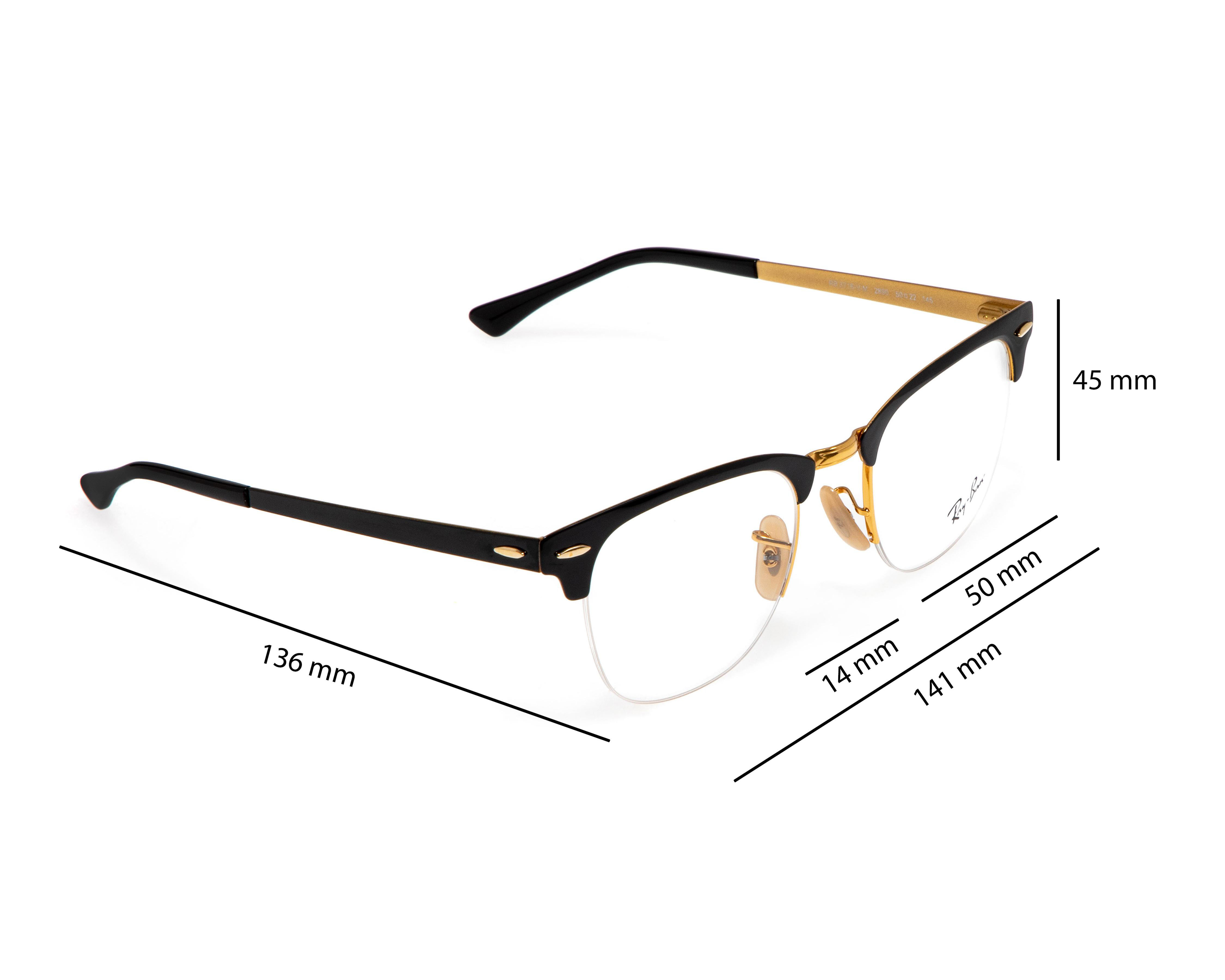 Foto 9 pulgar | Armazón Oftálmico para Hombre Ray-Ban Cuadrado Negro