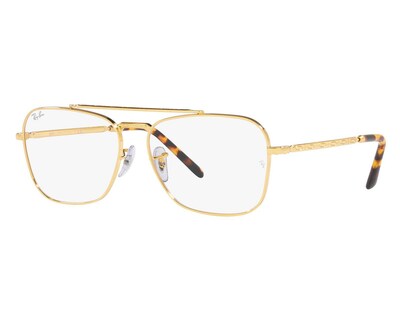 Foto 1 | Armazón Oftálmico Unisex Ray-Ban Aviador Dorado