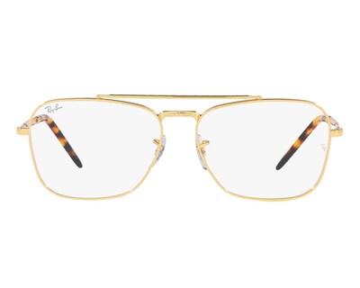 Foto 2 | Armazón Oftálmico Unisex Ray-Ban Aviador Dorado