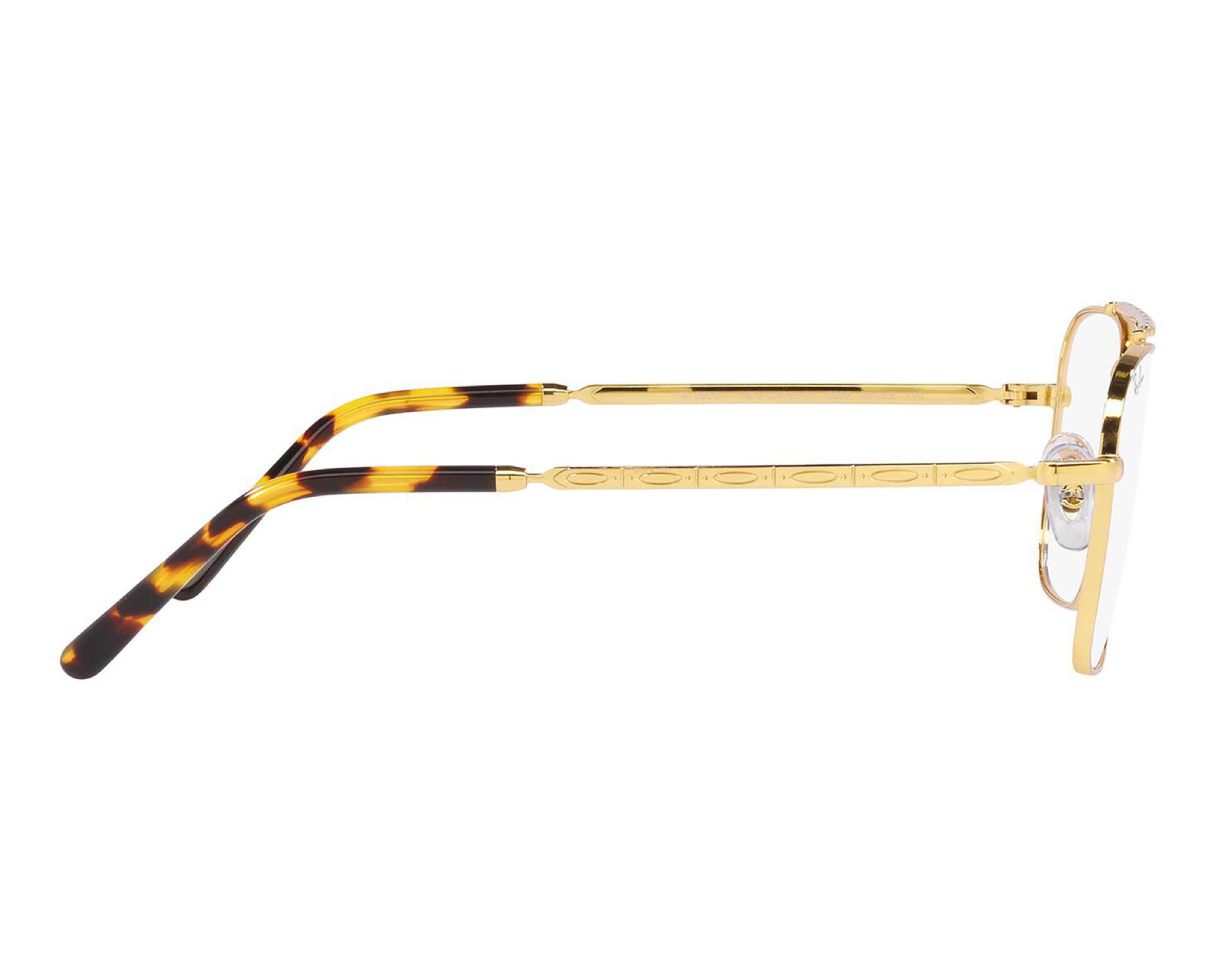 Foto 5 pulgar | Armazón Oftálmico Unisex Ray-Ban Aviador Dorado