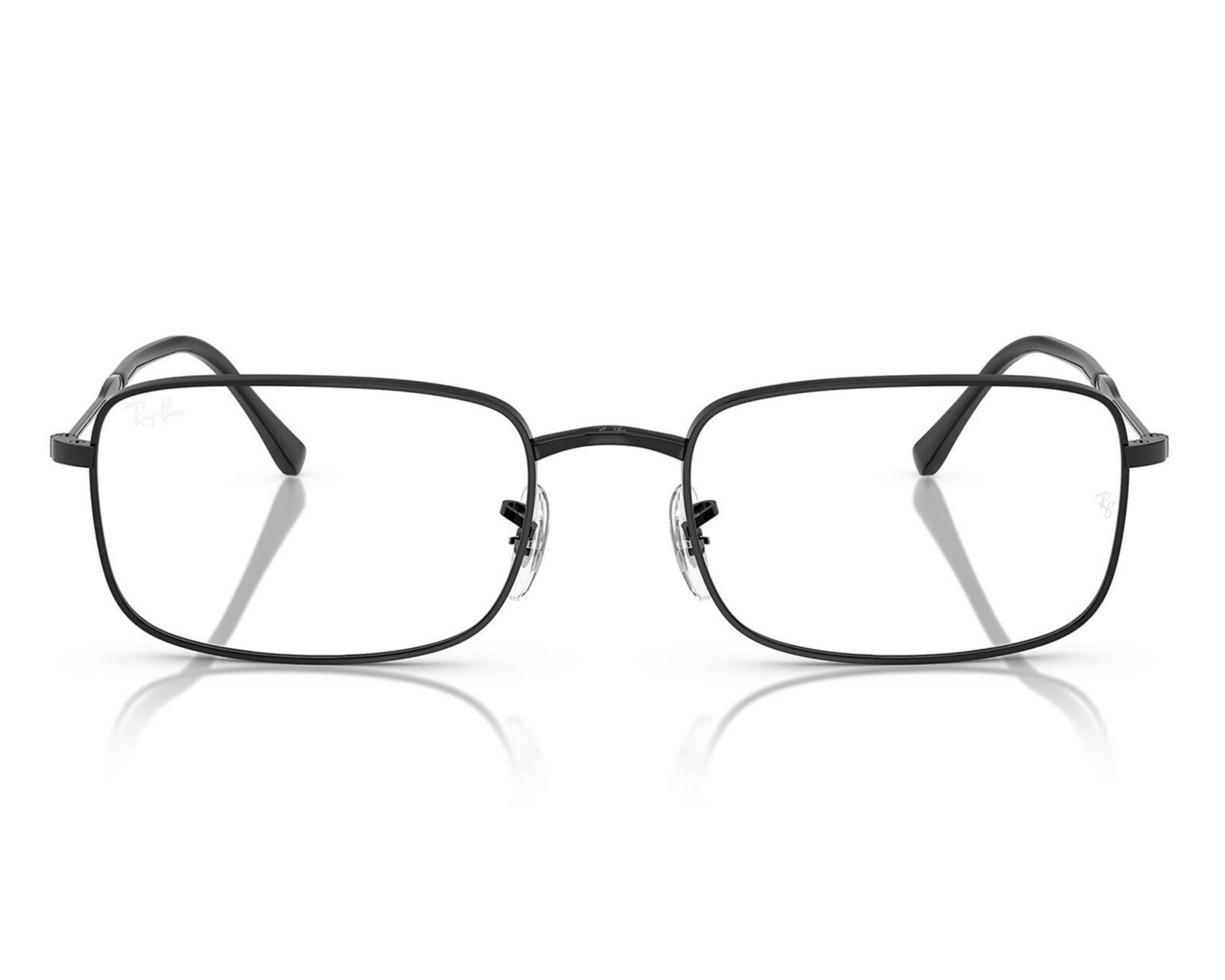 Foto 3 pulgar | Armazón Oftálmico para Hombre Ray-Ban Rectangular Negro
