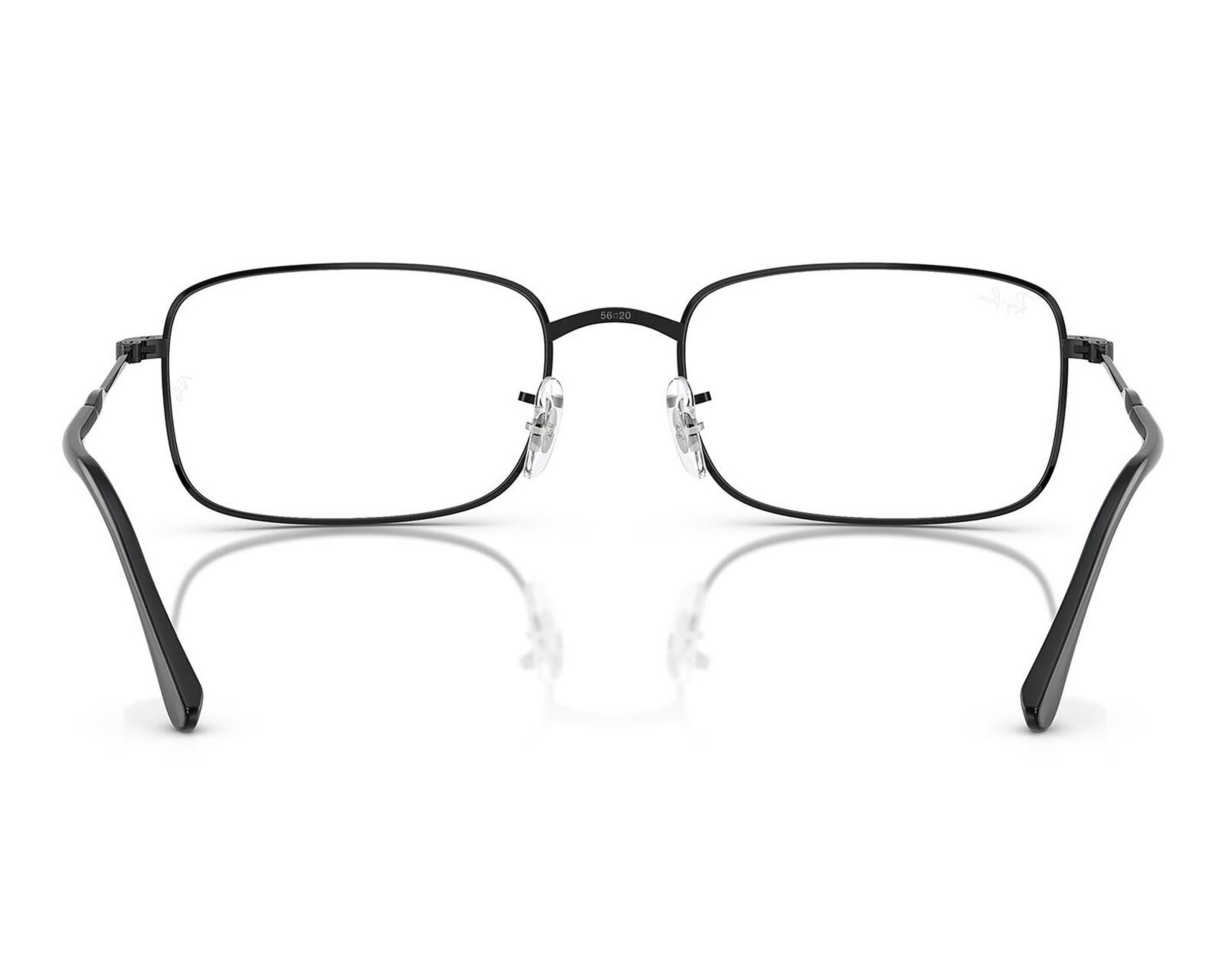Foto 4 pulgar | Armazón Oftálmico para Hombre Ray-Ban Rectangular Negro