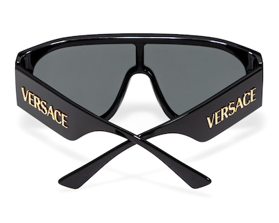 Foto 3 | Lentes de Sol Unisex Versace Rectangulares Negros