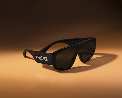 Foto 6 | Lentes de Sol Unisex Versace Rectangulares Negros