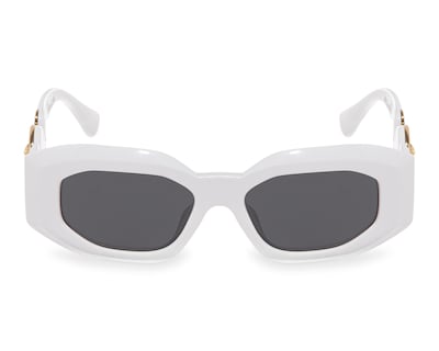 Foto 2 | Lentes de Sol para Mujer Versace Rectangulares Blancos