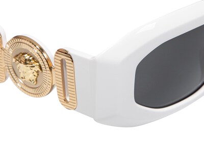 Foto 4 | Lentes de Sol para Mujer Versace Rectangulares Blancos