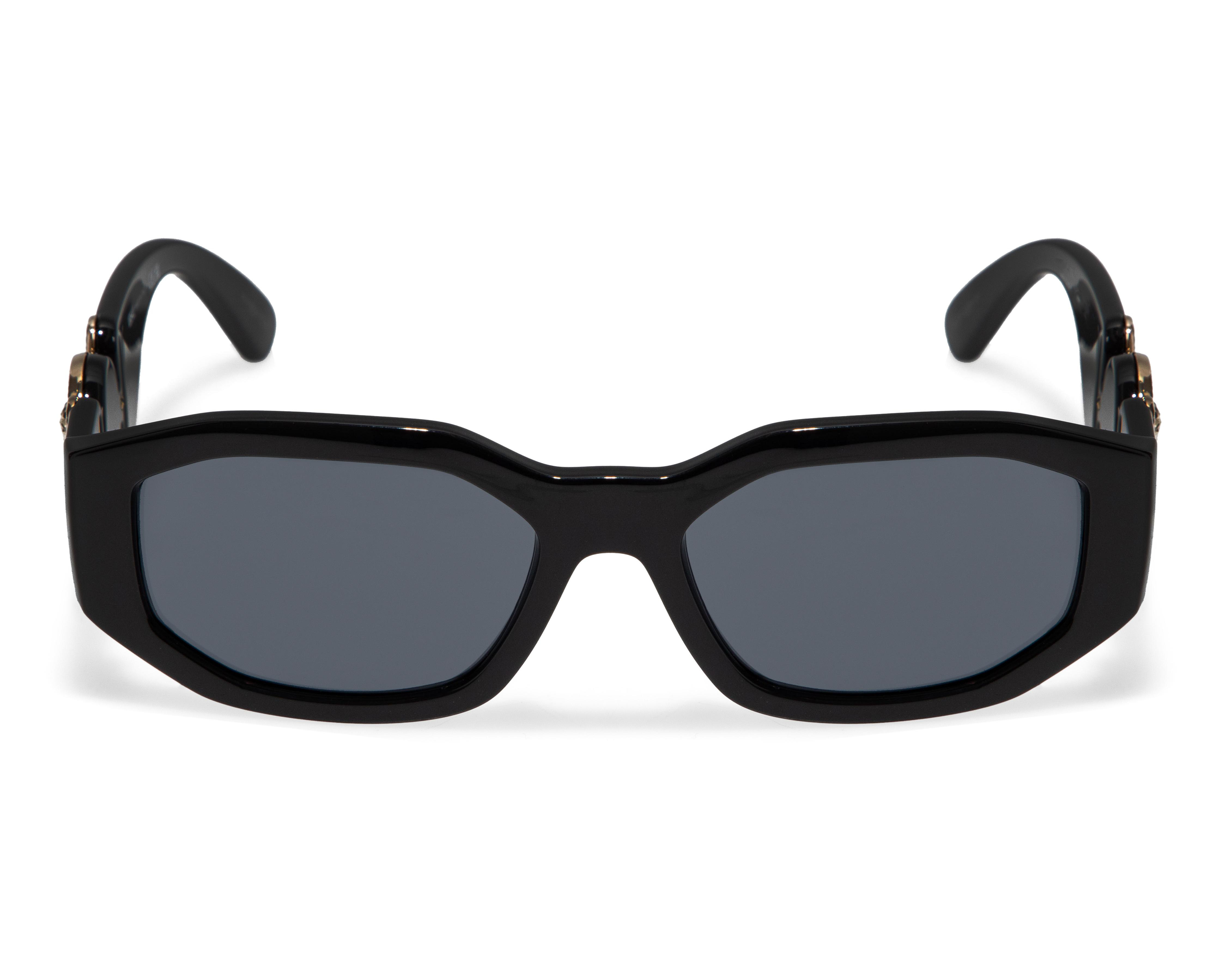 Foto 3 pulgar | Lentes de Sol Unisex Versace Rectangulares Negros