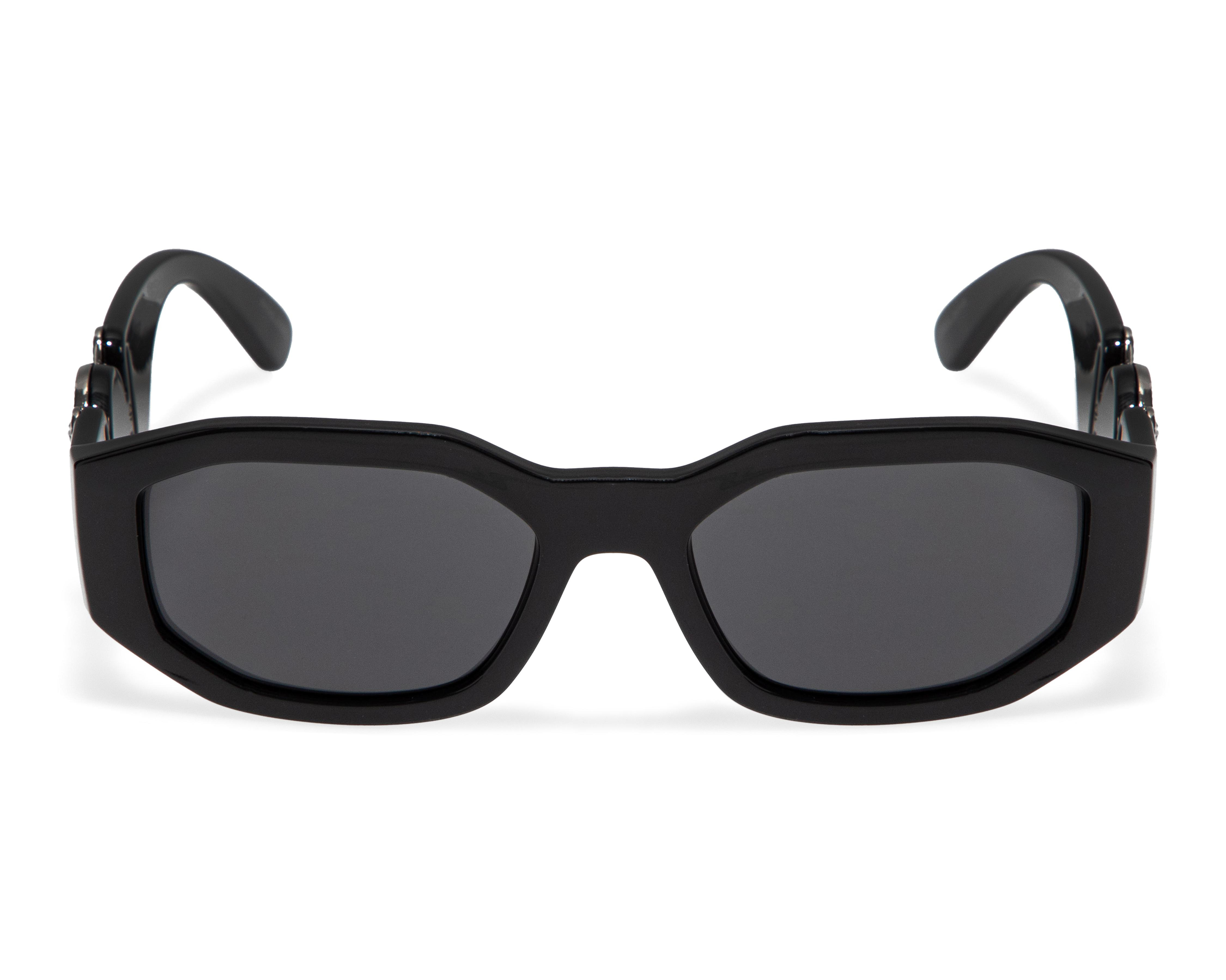 Foto 2 | Lentes de Sol Unisex Versace Rectangulares Negros