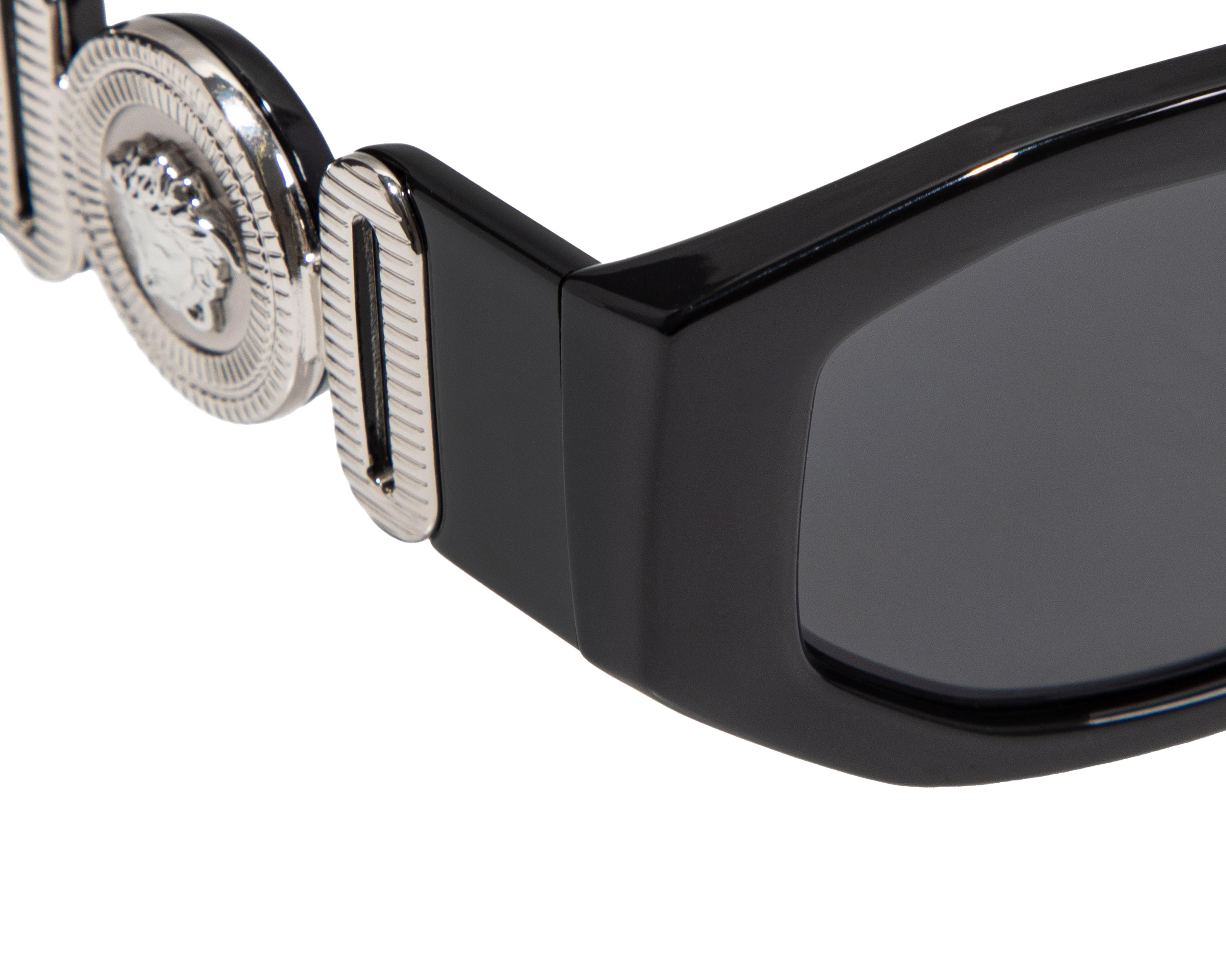 Foto 4 | Lentes de Sol Unisex Versace Rectangulares Negros