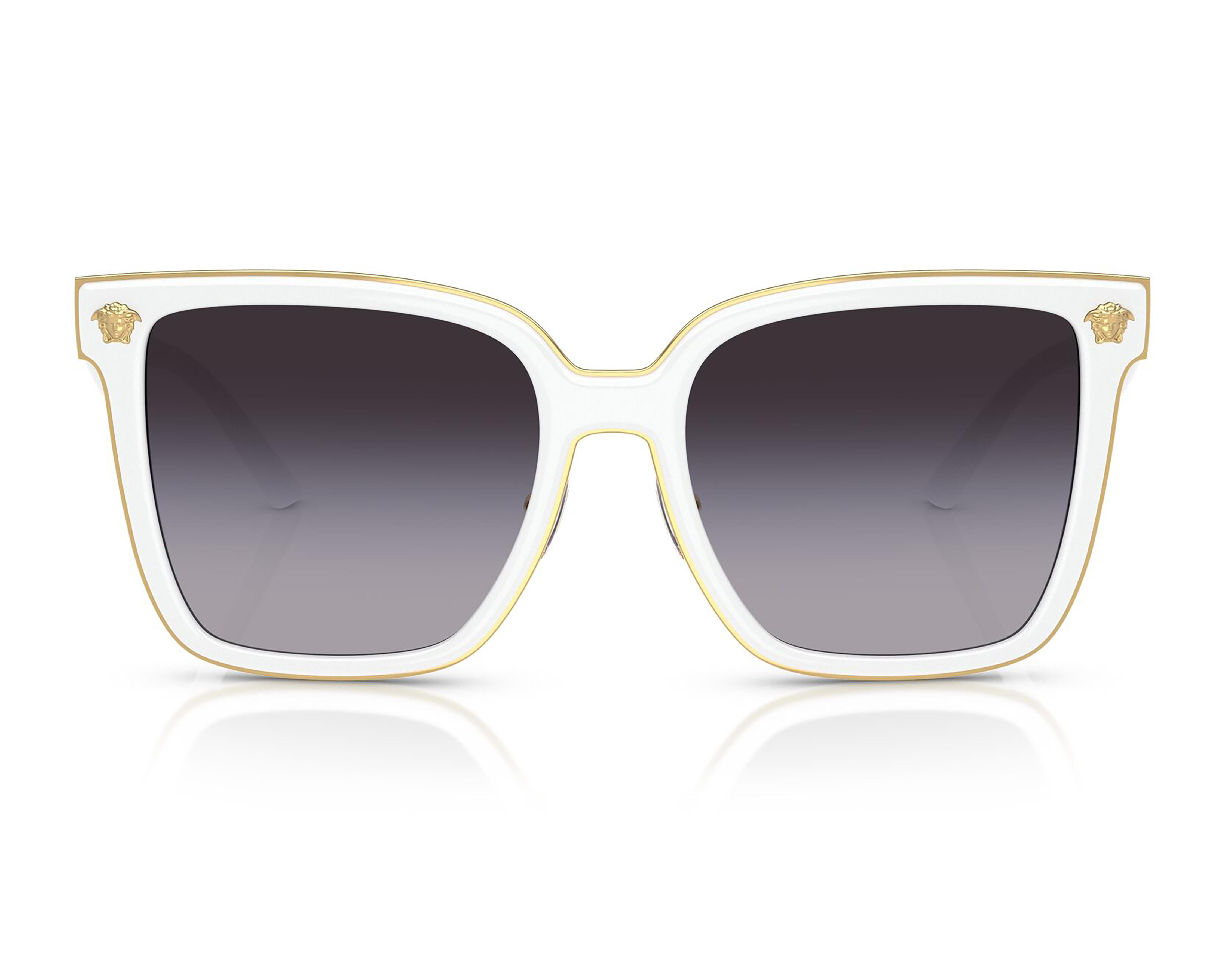 Foto 3 pulgar | Lentes de Sol para Mujer Versace Cuadrados Blancos