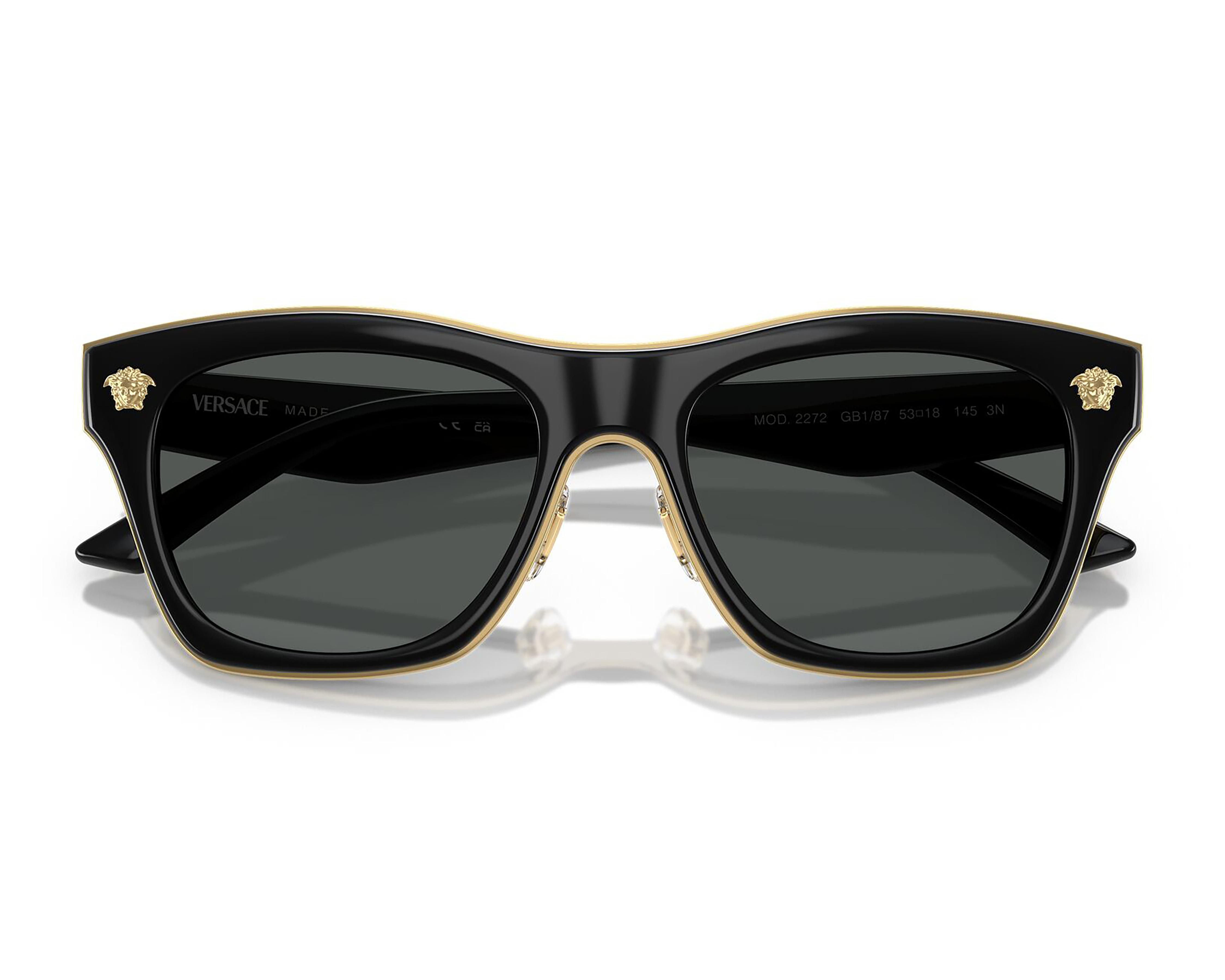 Foto 6 pulgar | Lentes de Sol para Mujer Versace Wayfarer Negros