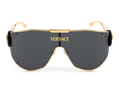 Foto 2 | Lentes de Sol para Mujer Versace Rectangulares Dorados