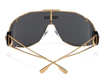 Foto 3 | Lentes de Sol para Mujer Versace Rectangulares Dorados