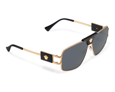 Foto 1 | Lentes de Sol Unisex Versace Aviador Dorados