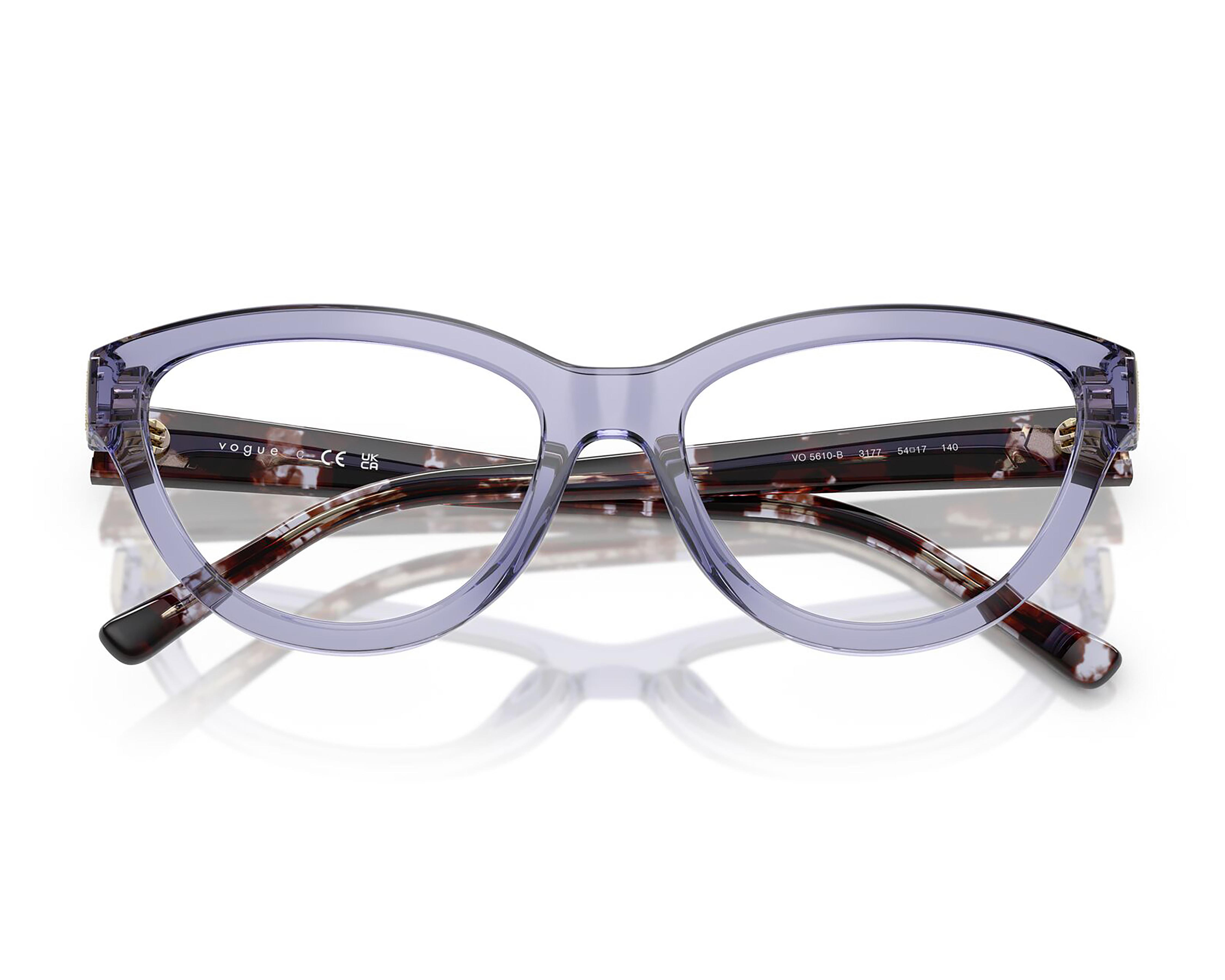 Foto 5 | Armazón Oftálmico para Mujer Vogue Cat Eye Morado