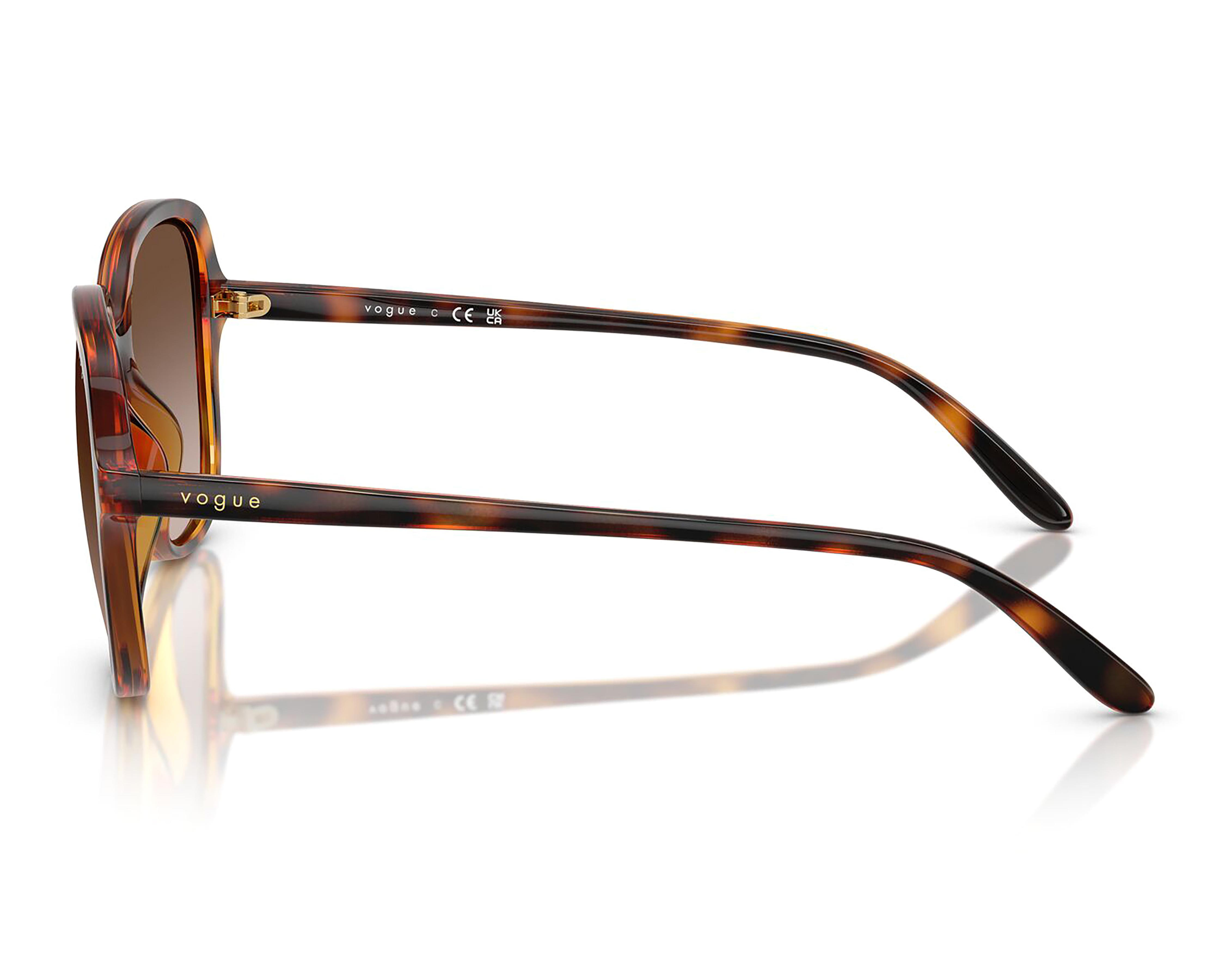 Foto 5 pulgar | Lentes de Sol para Mujer Vogue Cuadrados Cafés