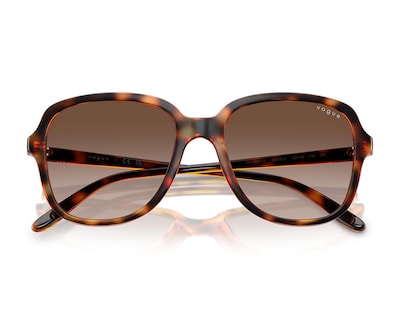 Foto 5 | Lentes de Sol para Mujer Vogue Cuadrados Cafés