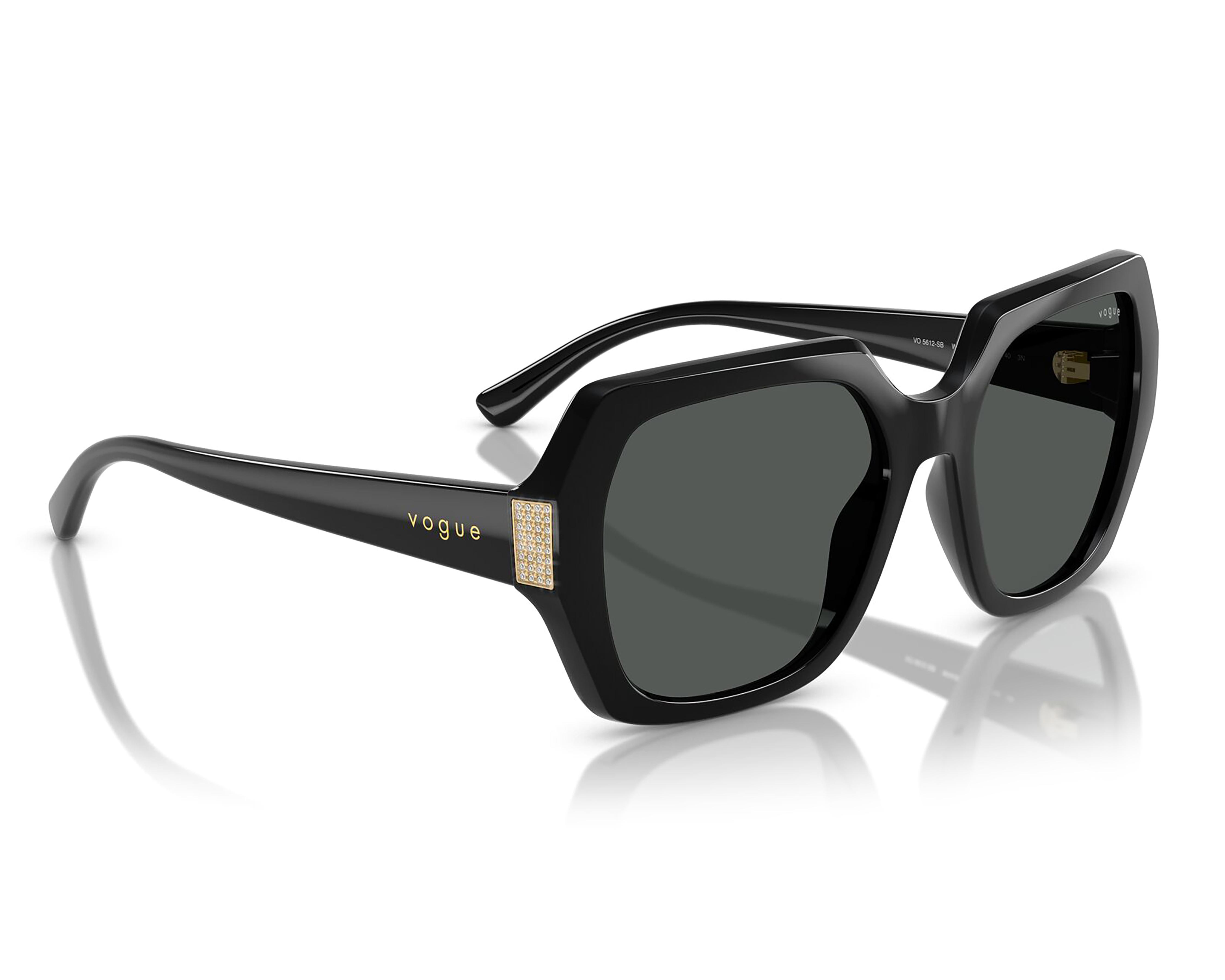 Lentes de Sol para Mujer Vogue Cuadrados Negros