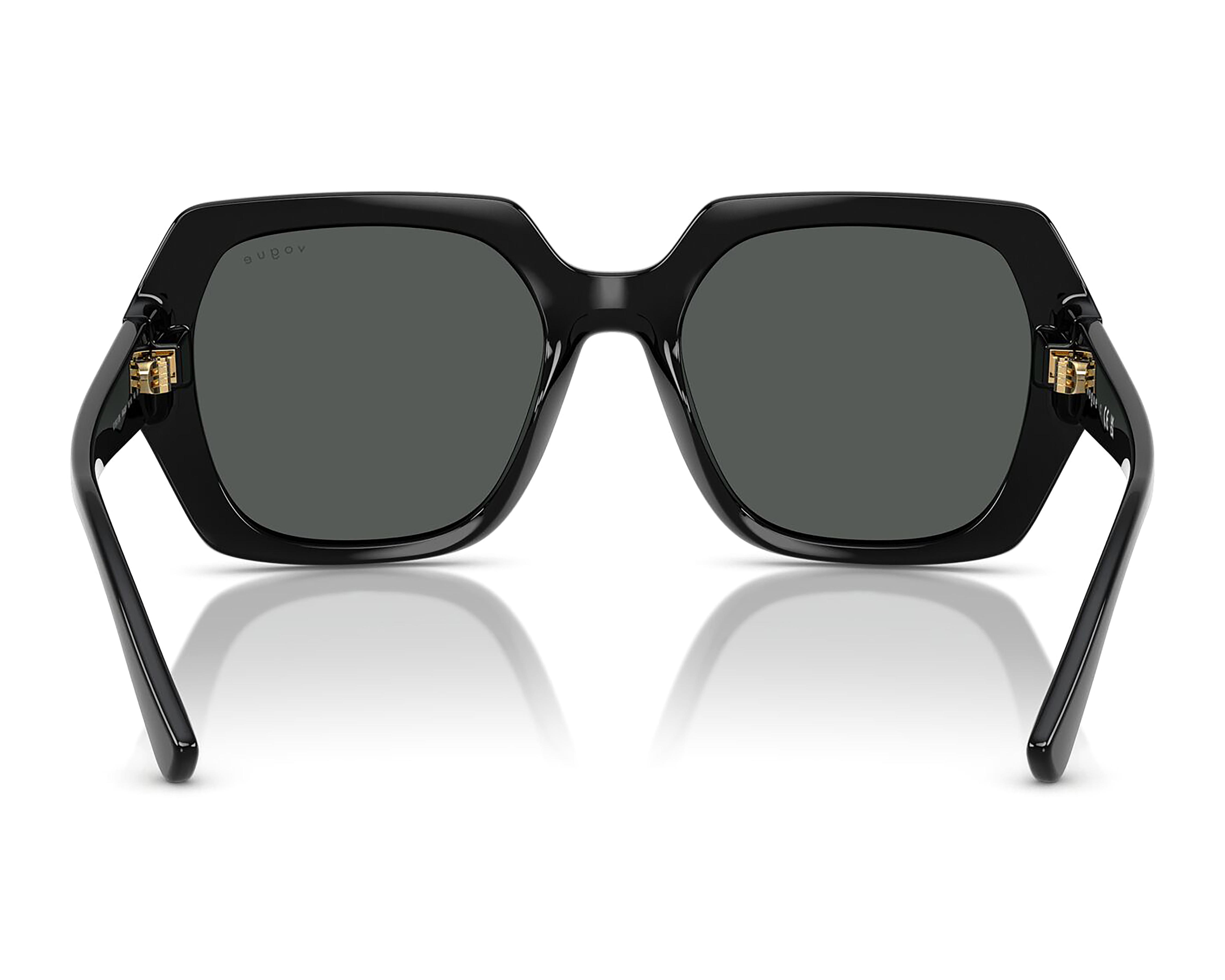 Foto 4 pulgar | Lentes de Sol para Mujer Vogue Cuadrados Negros