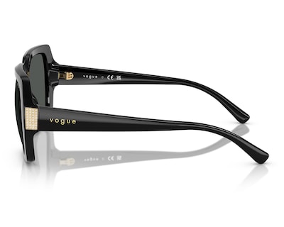 Foto 4 | Lentes de Sol para Mujer Vogue Cuadrados Negros