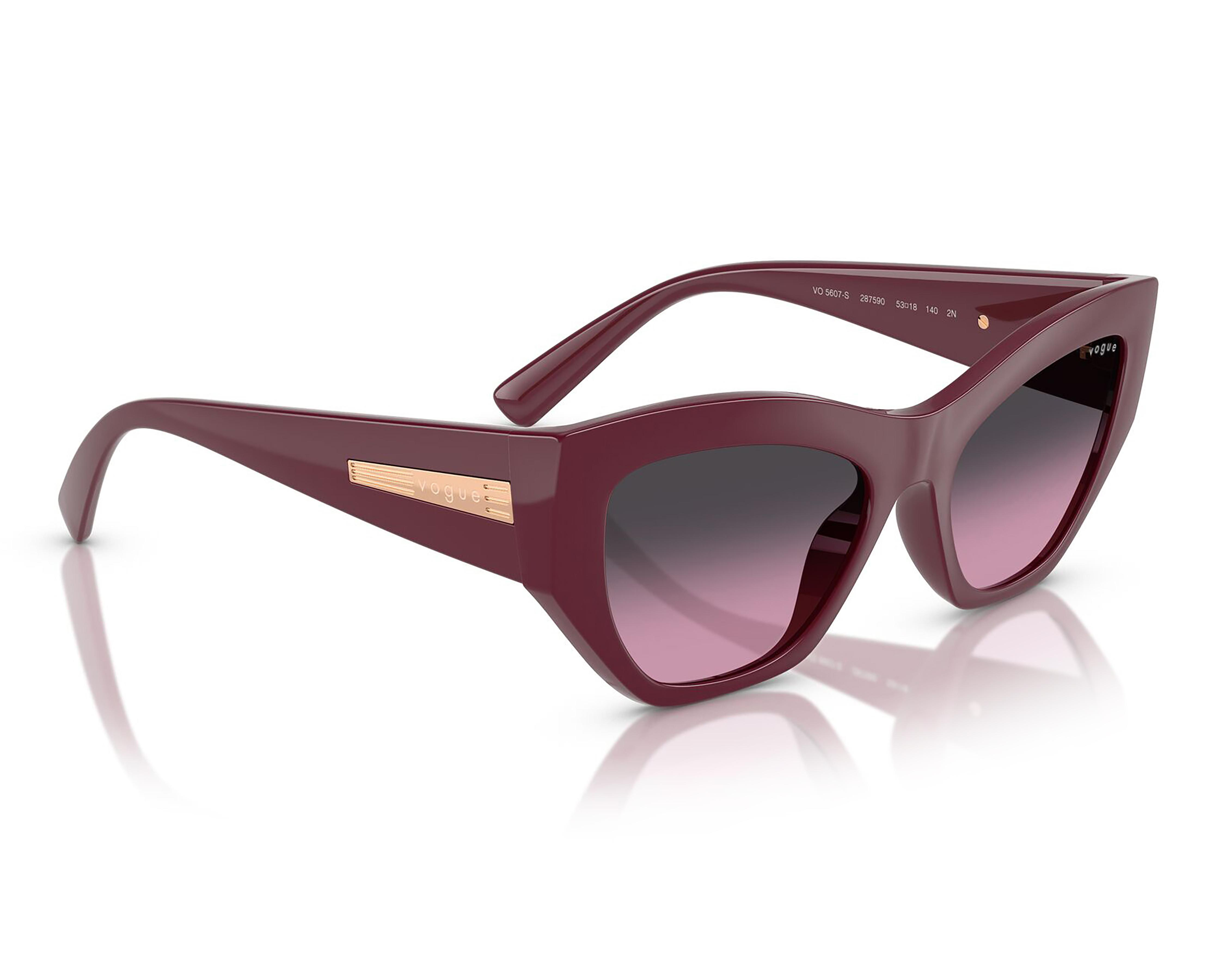Foto 1 | Lentes de Sol para Mujer Vogue Rectangulares Morados