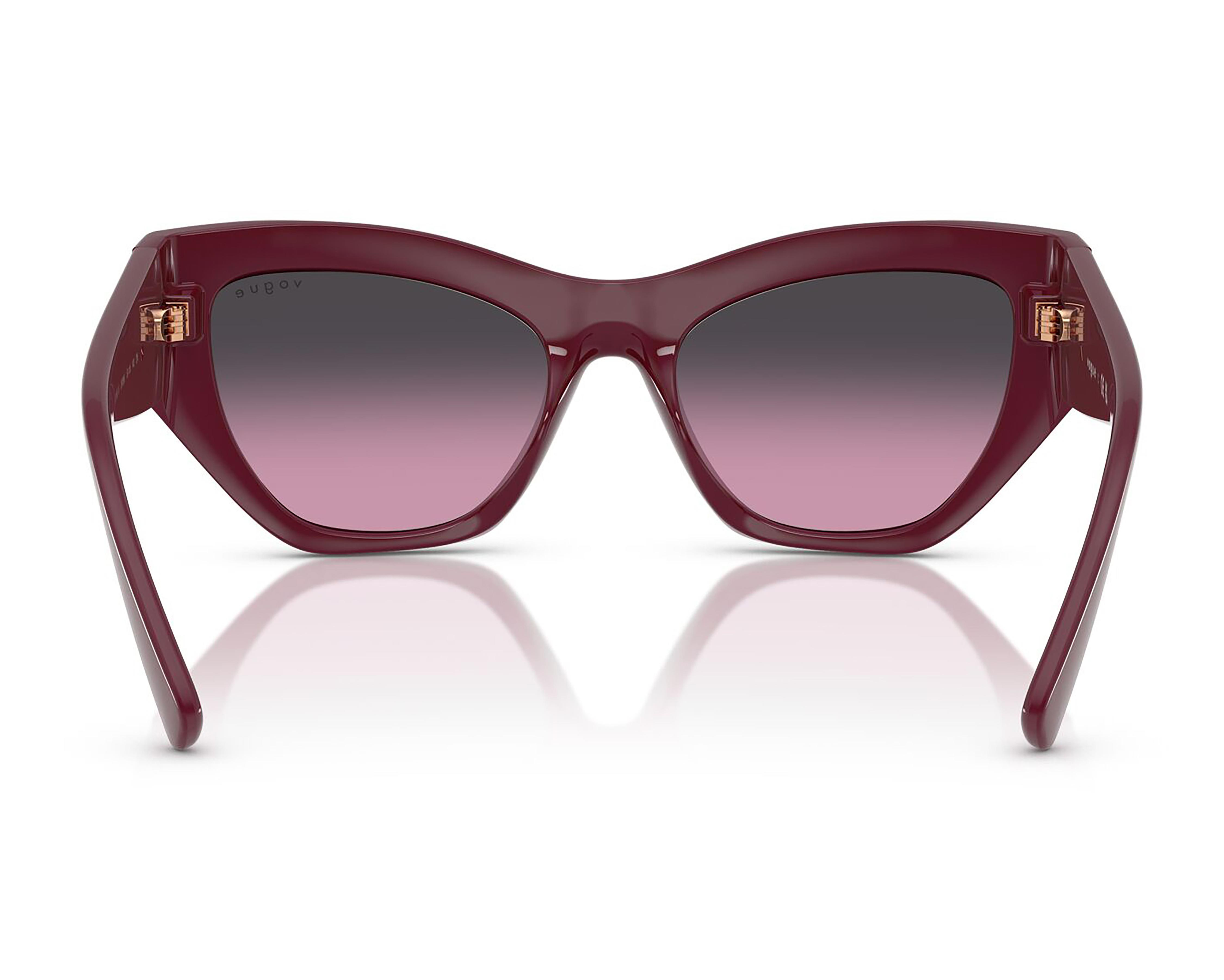 Foto 4 pulgar | Lentes de Sol para Mujer Vogue Rectangulares Morados
