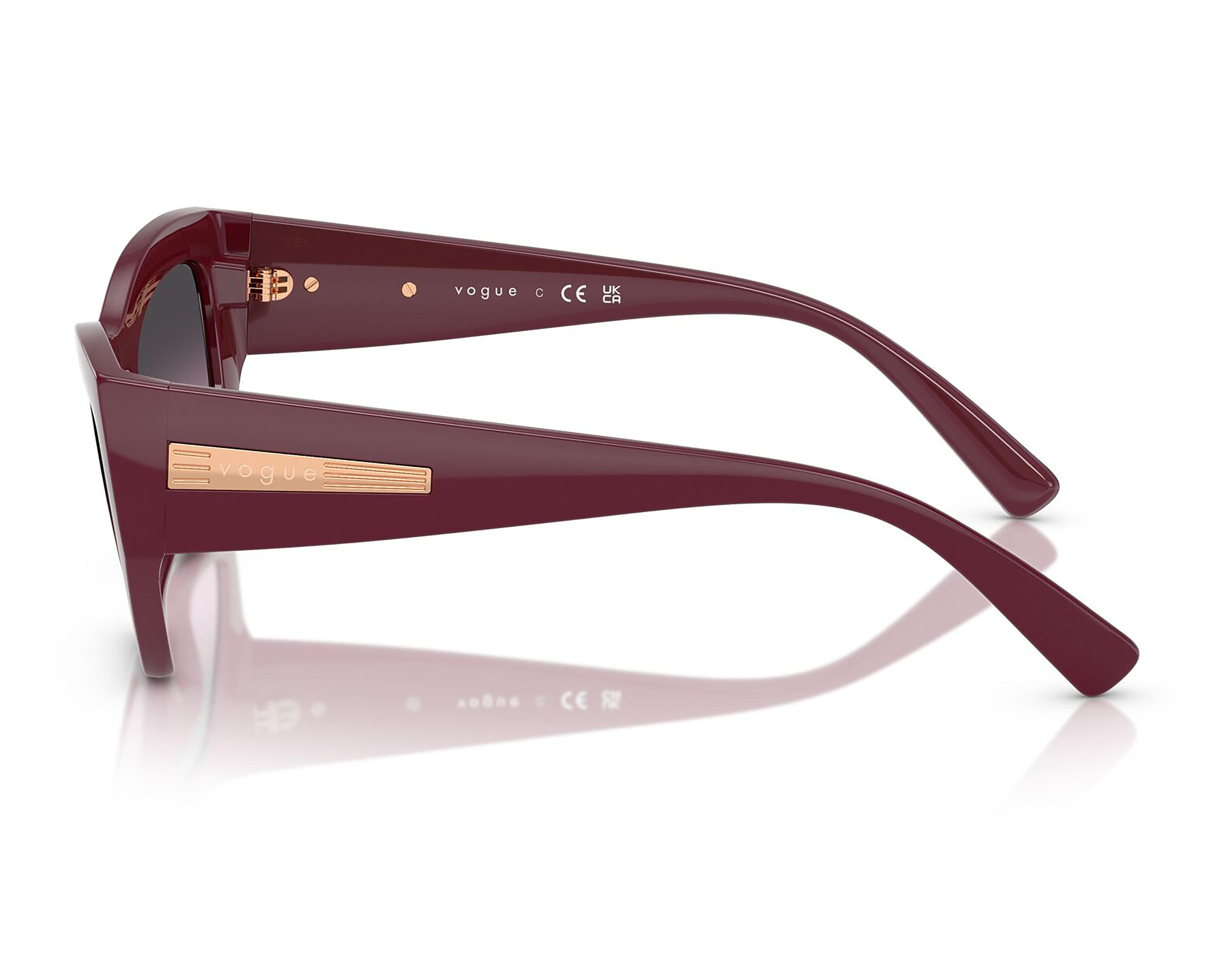 Foto 5 pulgar | Lentes de Sol para Mujer Vogue Rectangulares Morados