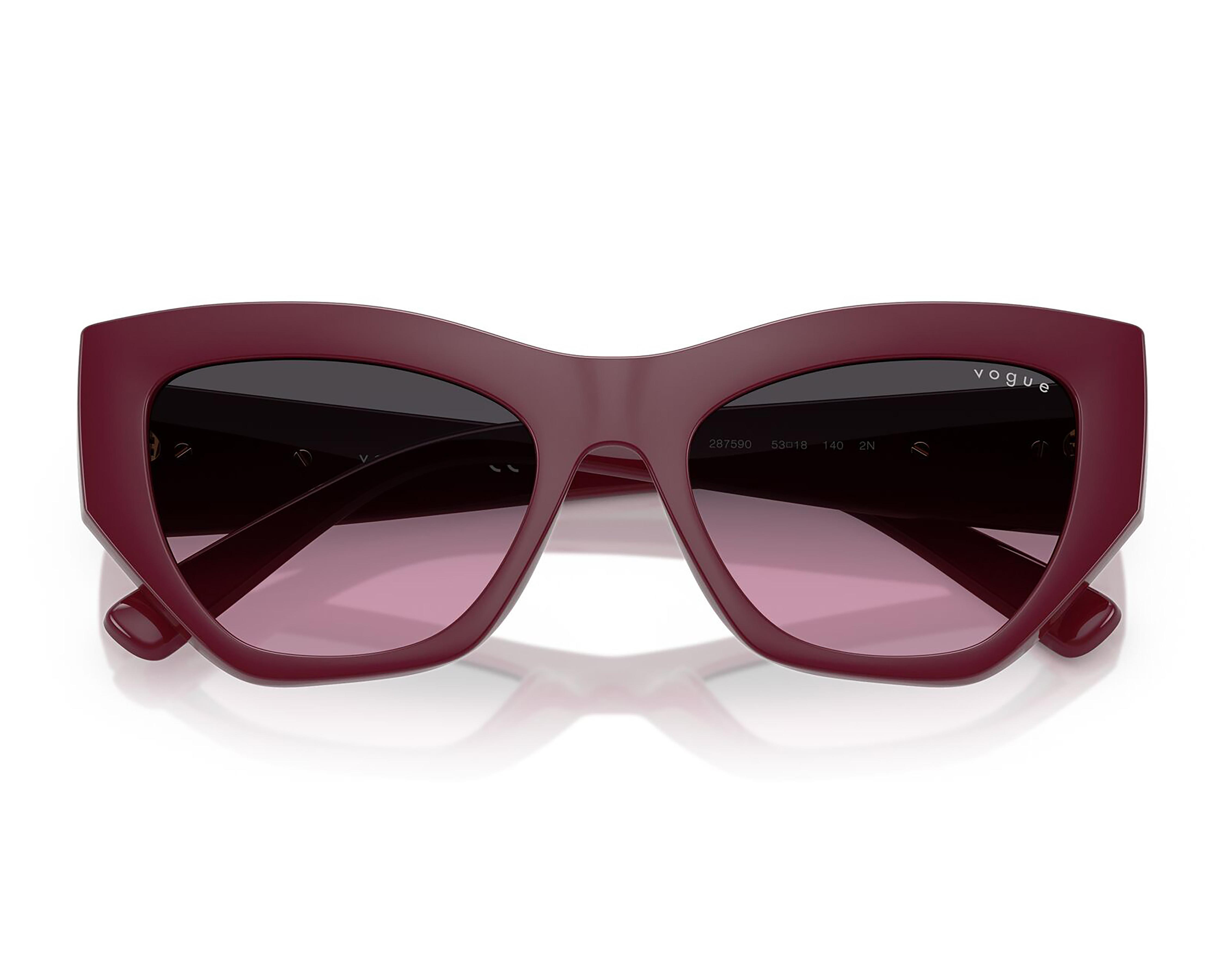 Foto 6 pulgar | Lentes de Sol para Mujer Vogue Rectangulares Morados