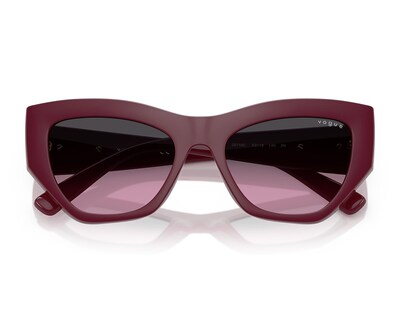 Foto 5 | Lentes de Sol para Mujer Vogue Rectangulares Morados