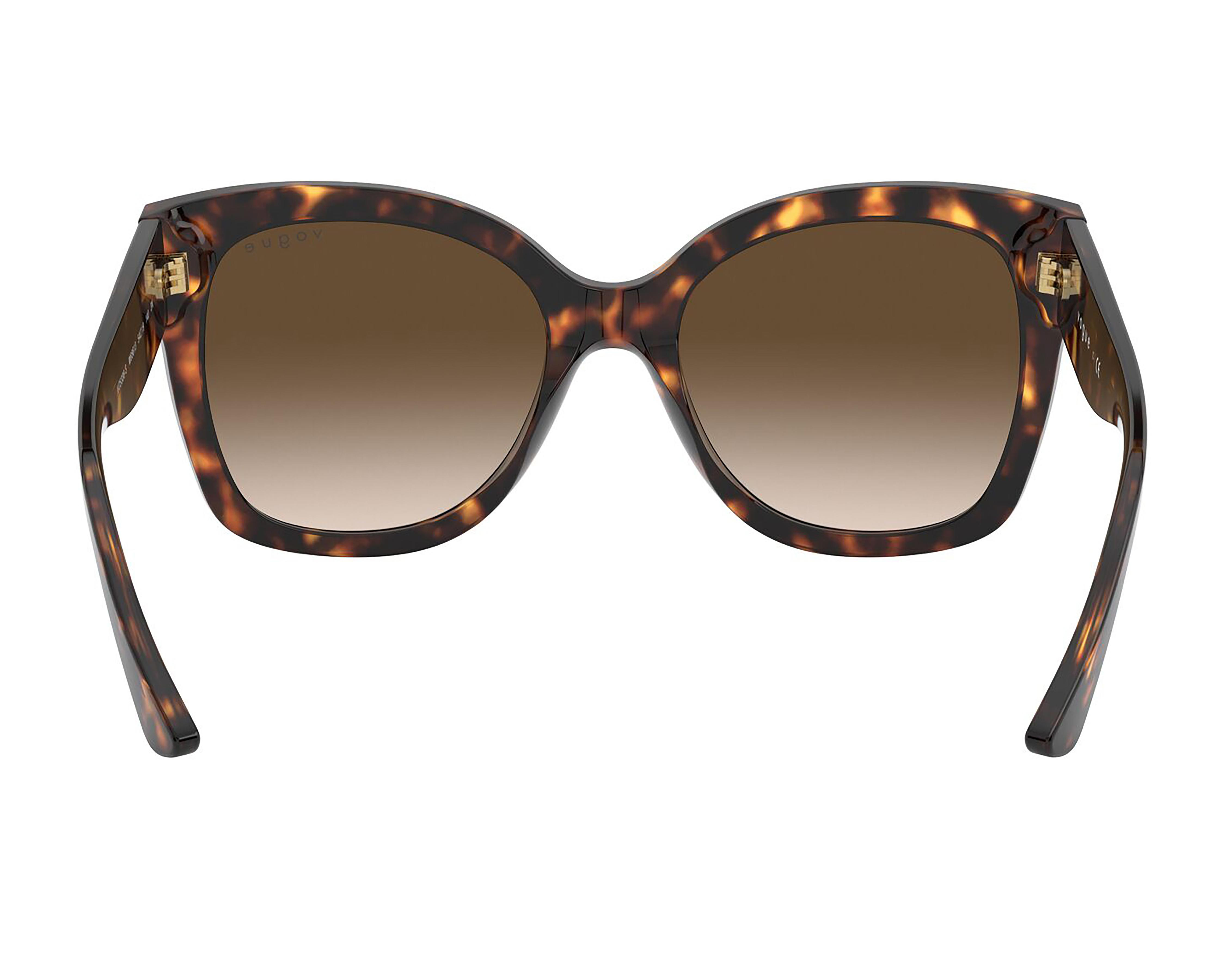 Foto 4 pulgar | Lentes de Sol para Mujer Vogue Redondos Havana