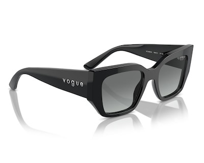 Foto 1 | Lentes de Sol para Mujer Vogue Rectangular Negro