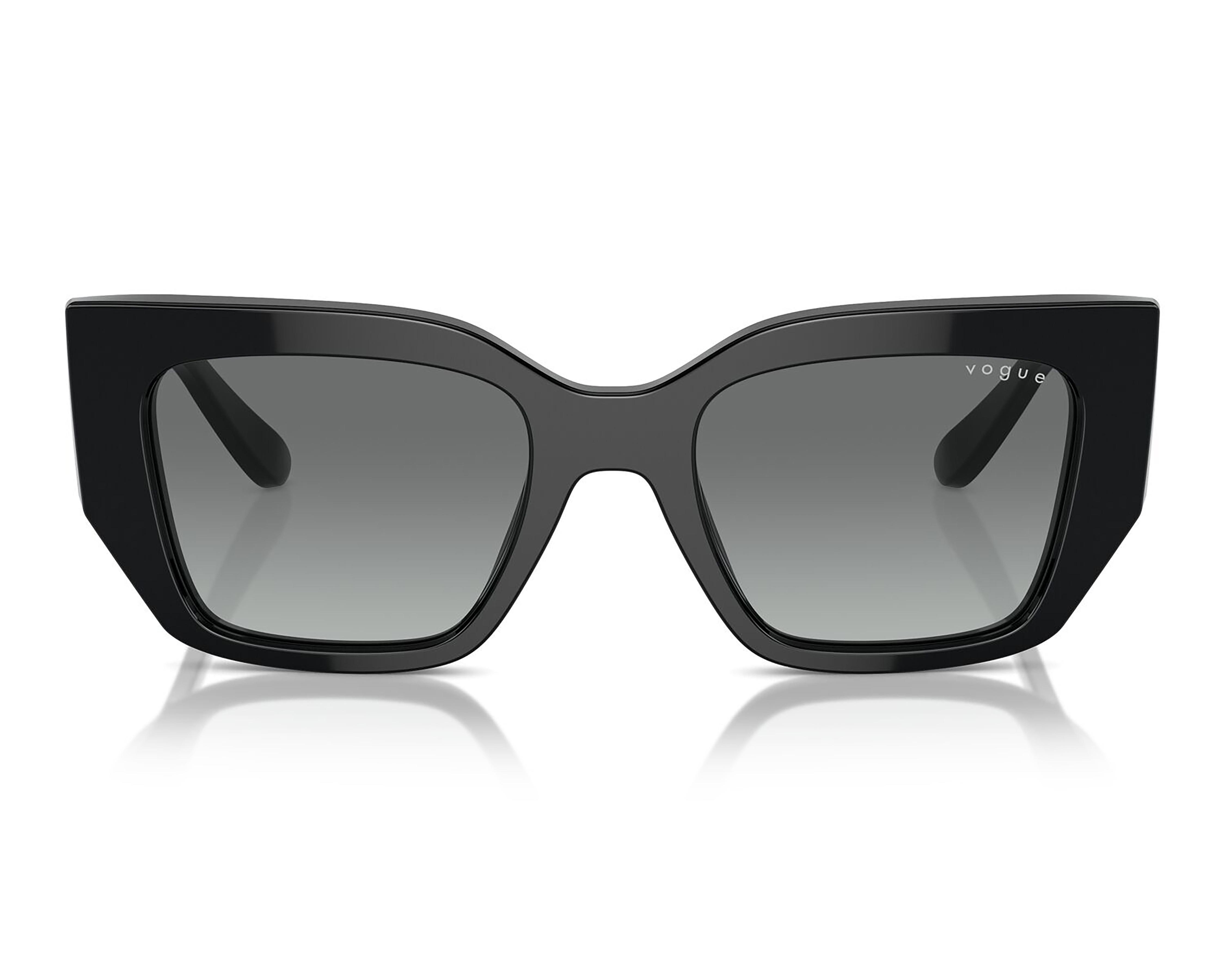 Foto 3 pulgar | Lentes de Sol para Mujer Vogue Rectangular Negro