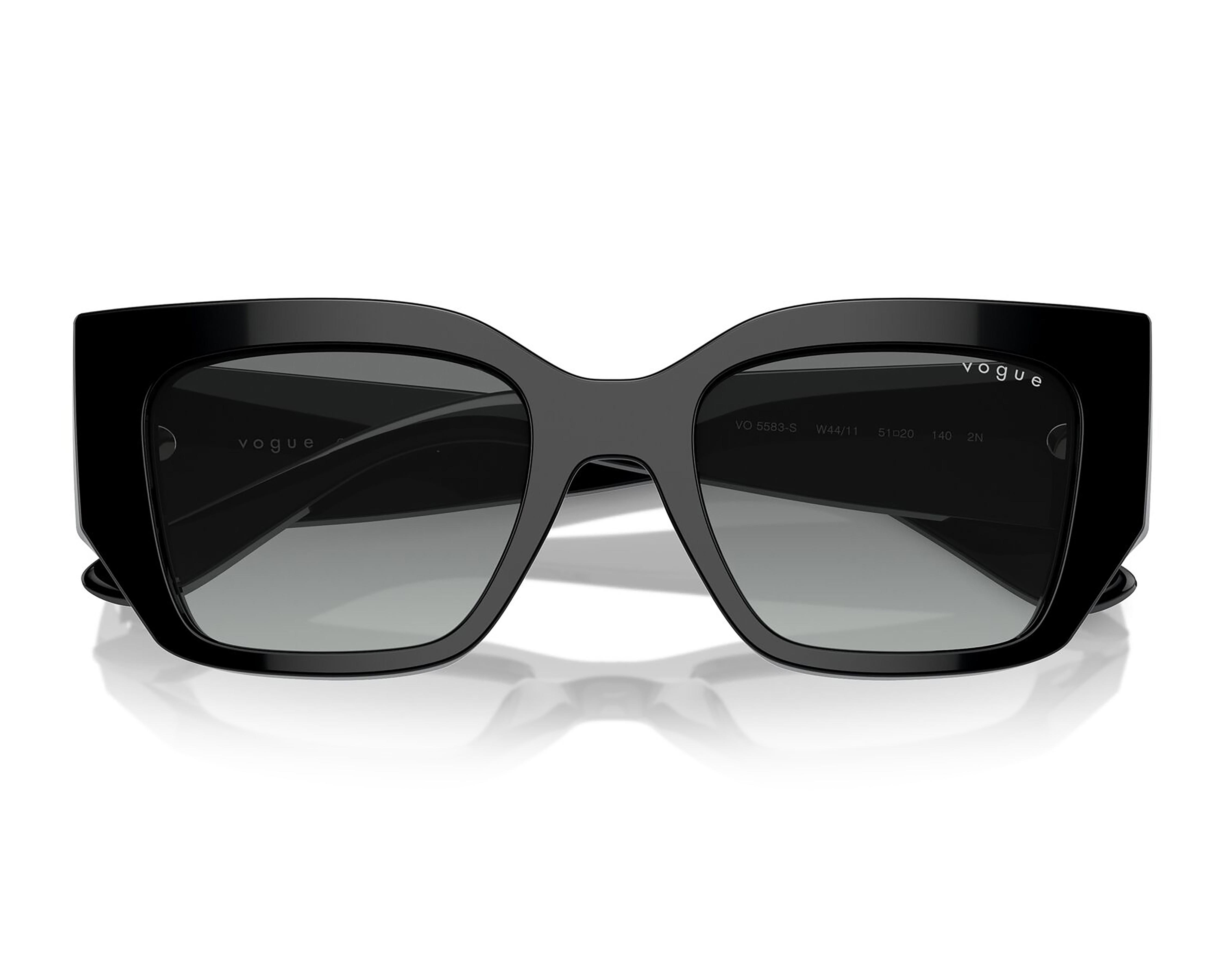 Foto 6 pulgar | Lentes de Sol para Mujer Vogue Rectangular Negro