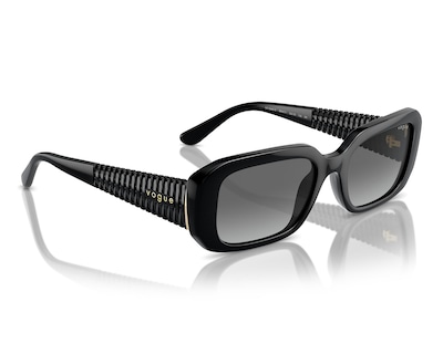 Foto 1 | Lentes de Sol para Mujer Vogue Rectangulares Negros