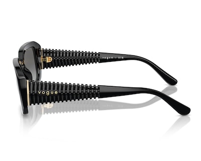 Foto 4 | Lentes de Sol para Mujer Vogue Rectangulares Negros
