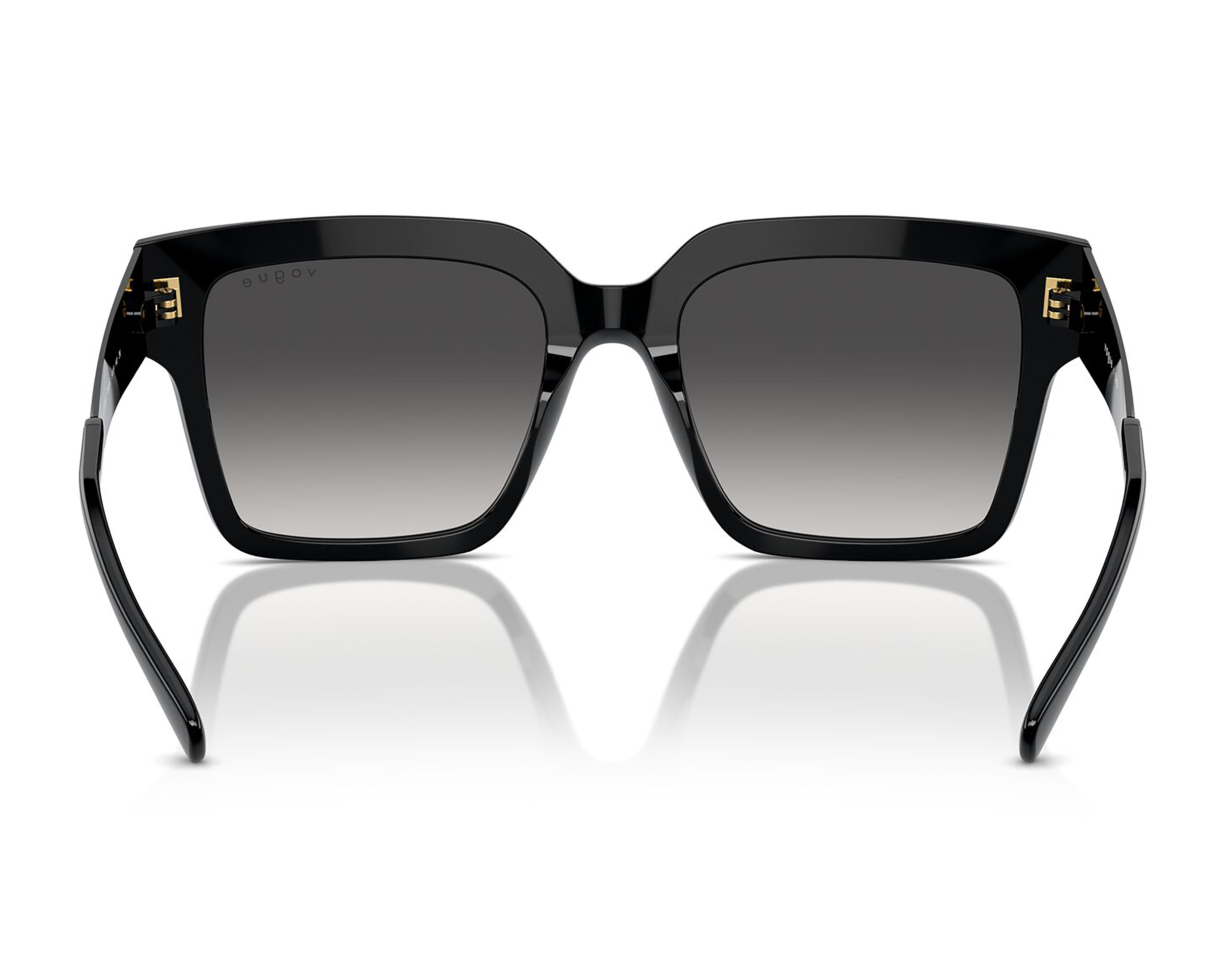 Foto 4 pulgar | Lentes de Sol para Mujer Vogue Cuadrados Negro