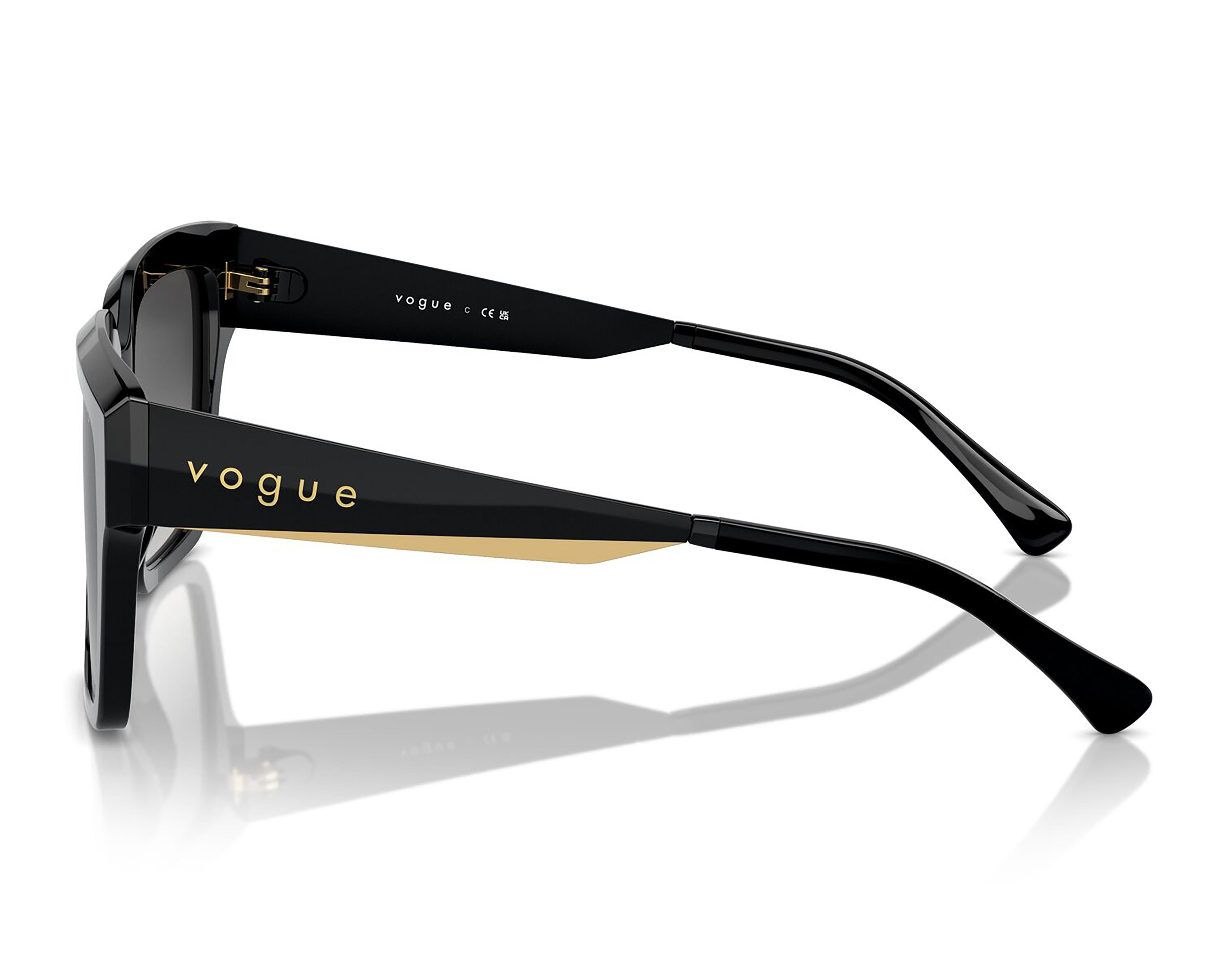 Foto 5 pulgar | Lentes de Sol para Mujer Vogue Cuadrados Negro