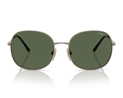 Foto 2 | Lentes de Sol para Mujer Vogue Redondos Gris