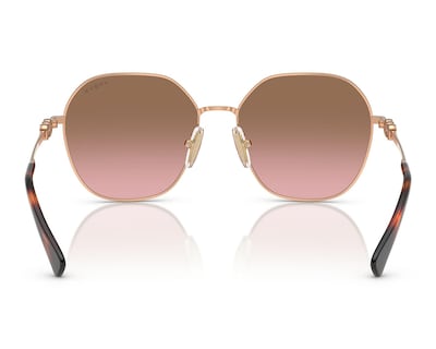 Foto 3 | Lentes de Sol para Mujer Vogue Redondos Oro Rosa