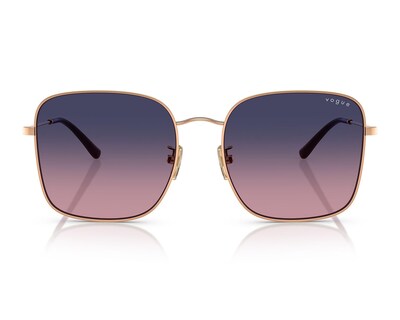 Foto 2 | Lentes de Sol para Mujer Vogue Cuadrados Dorados