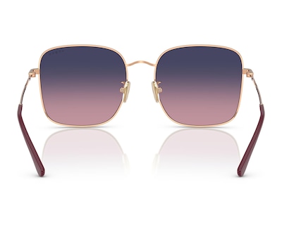 Foto 3 | Lentes de Sol para Mujer Vogue Cuadrados Dorados