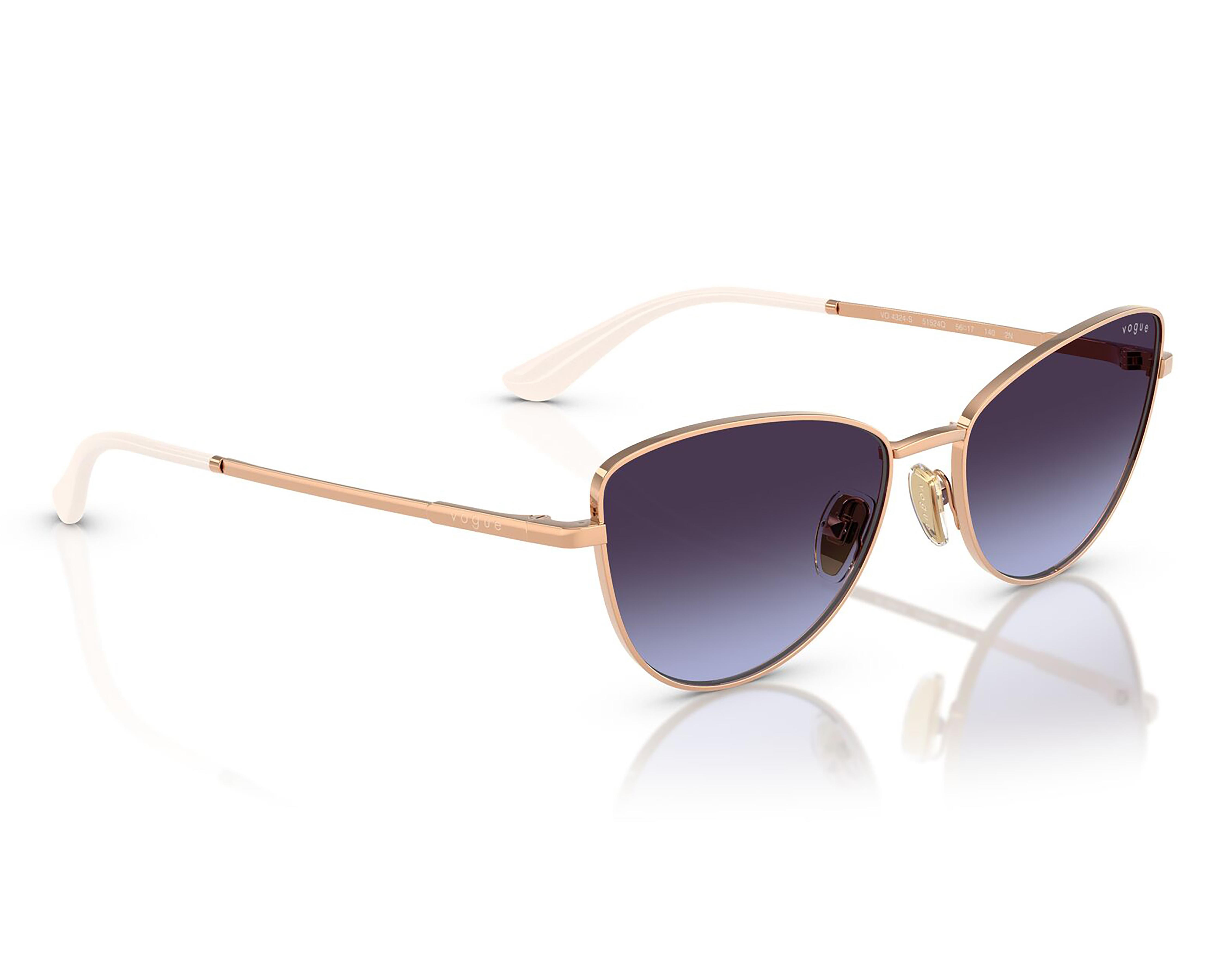 Foto 2 pulgar | Lentes de Sol para Mujer Vogue Cat Eye Oro Rosa