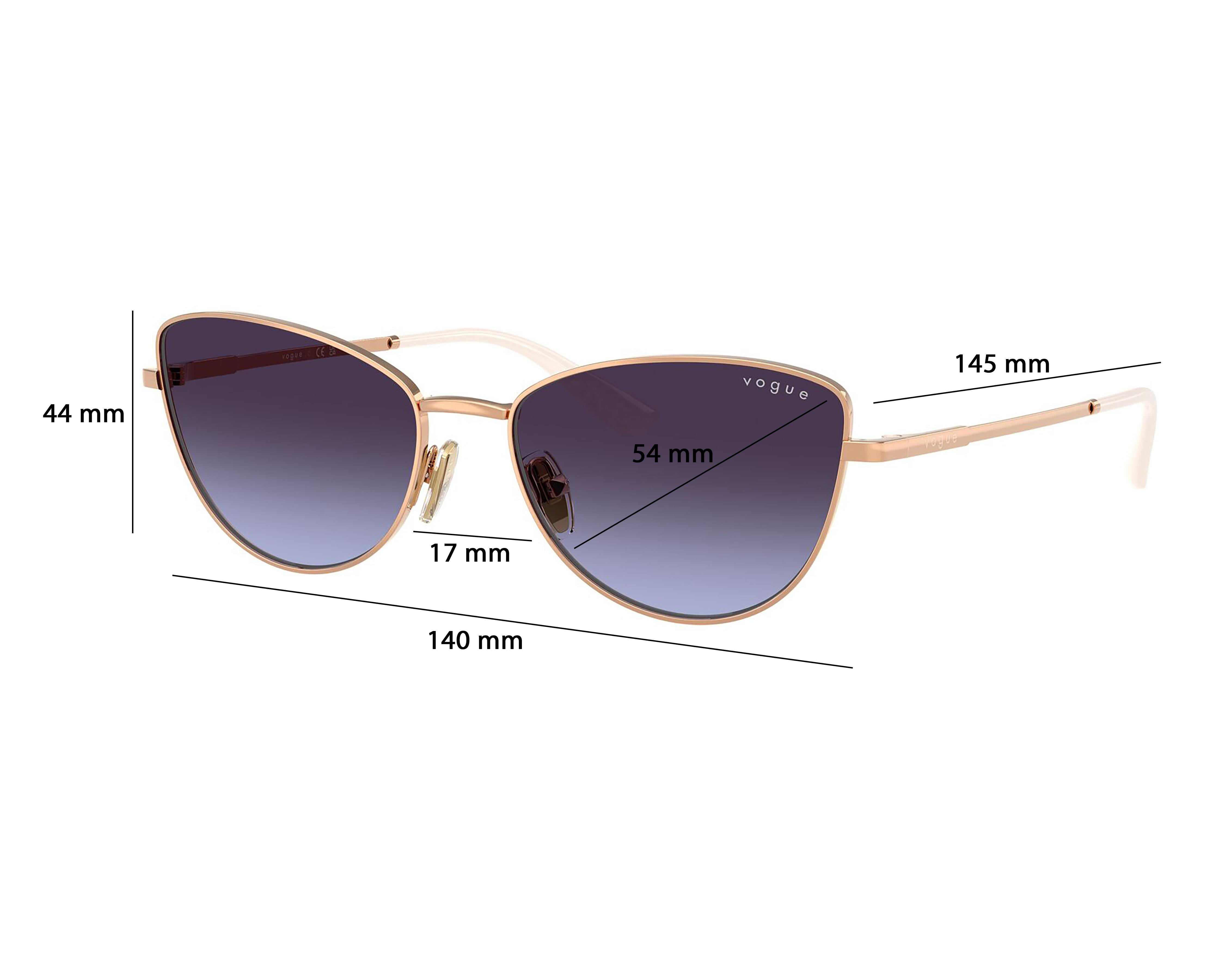 Foto 7 pulgar | Lentes de Sol para Mujer Vogue Cat Eye Oro Rosa
