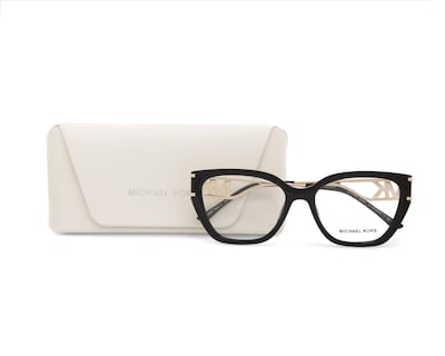 Foto 5 | Armazón Oftalmológico para Mujer Michael Kors Rectangulares Negro